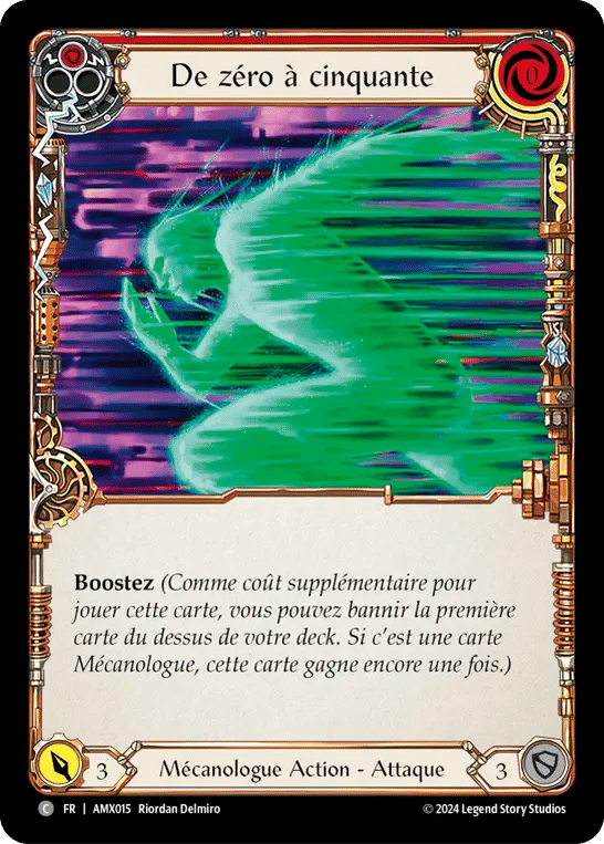 De zéro à cinquante — Armory Deck - Maxx 'The Hype' Nitro — Flesh and Blood