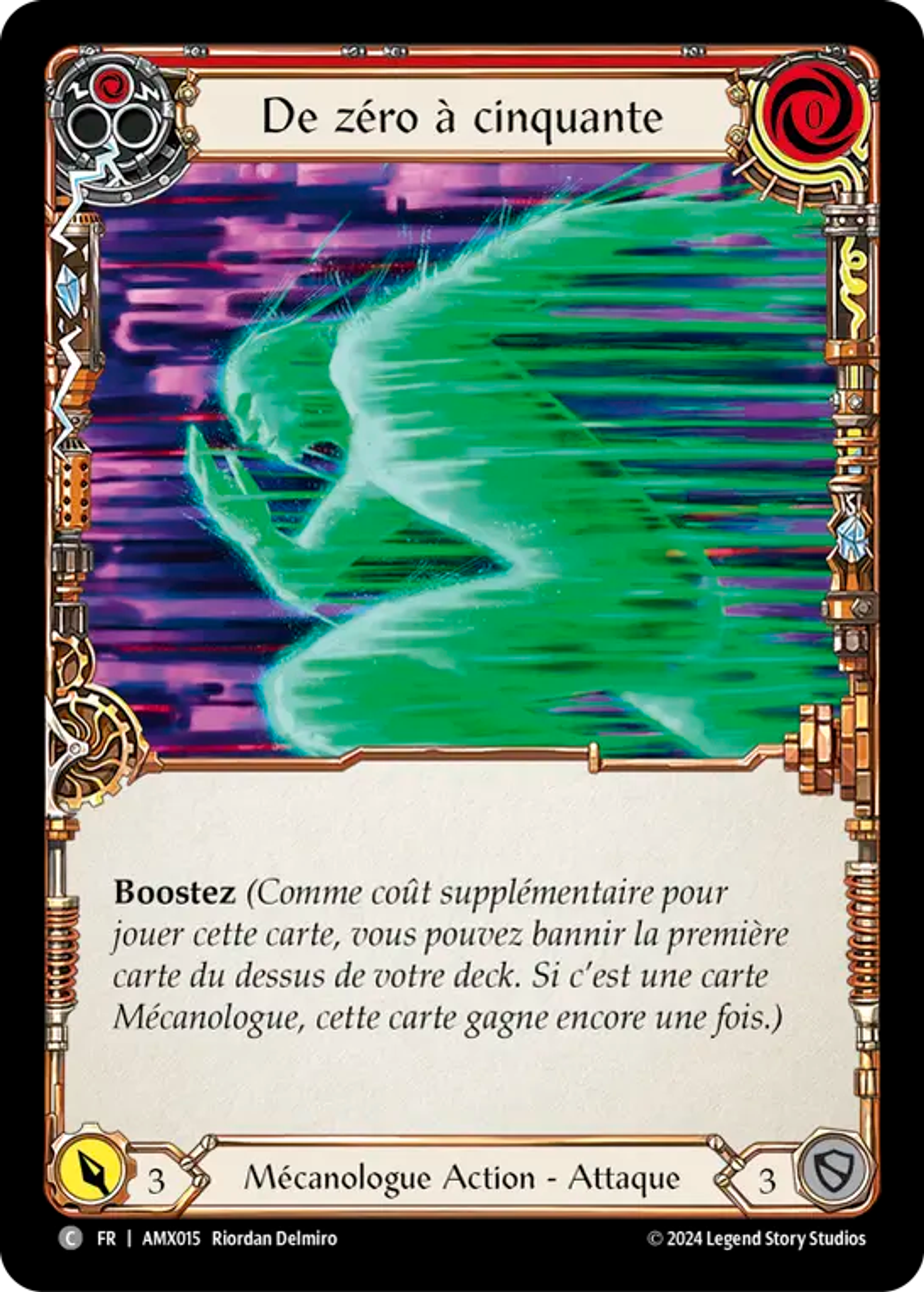 De zéro à cinquante — Armory Deck - Maxx 'The Hype' Nitro — Flesh and Blood