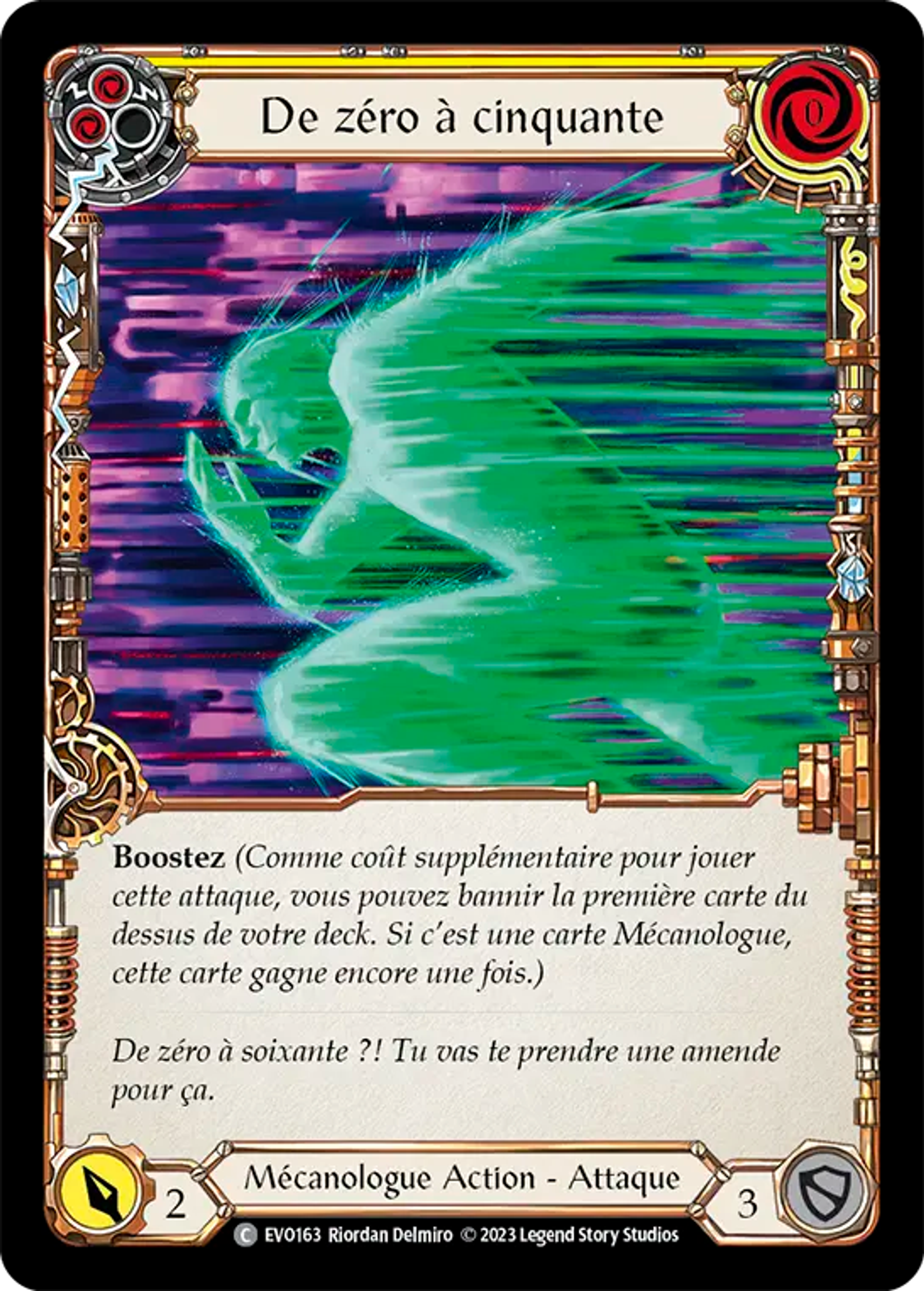 De zéro à cinquante — Bright Lights — Flesh and Blood