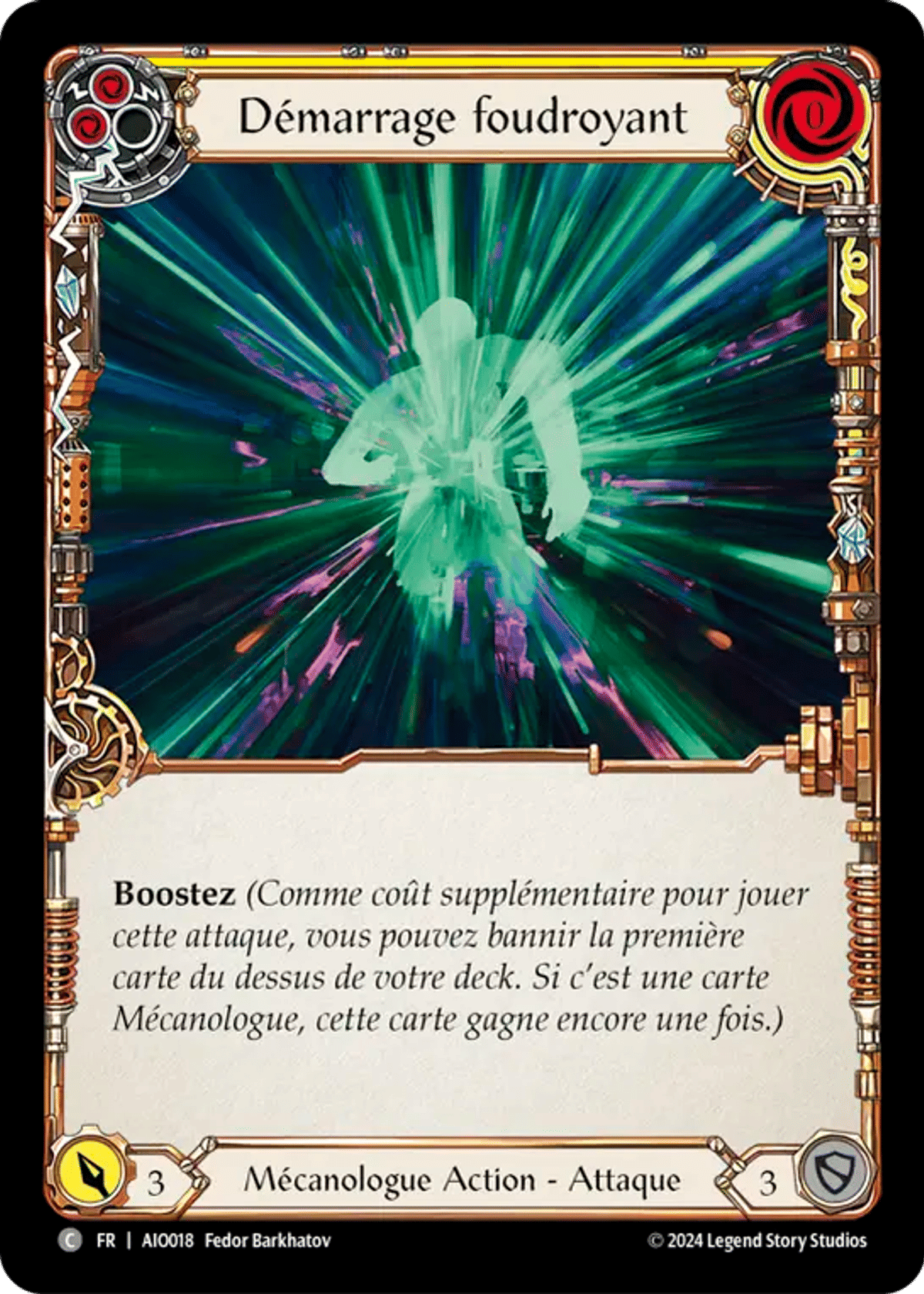 Démarrage foudroyant from Armory Deck - Dash I/O - Flesh and Blood
