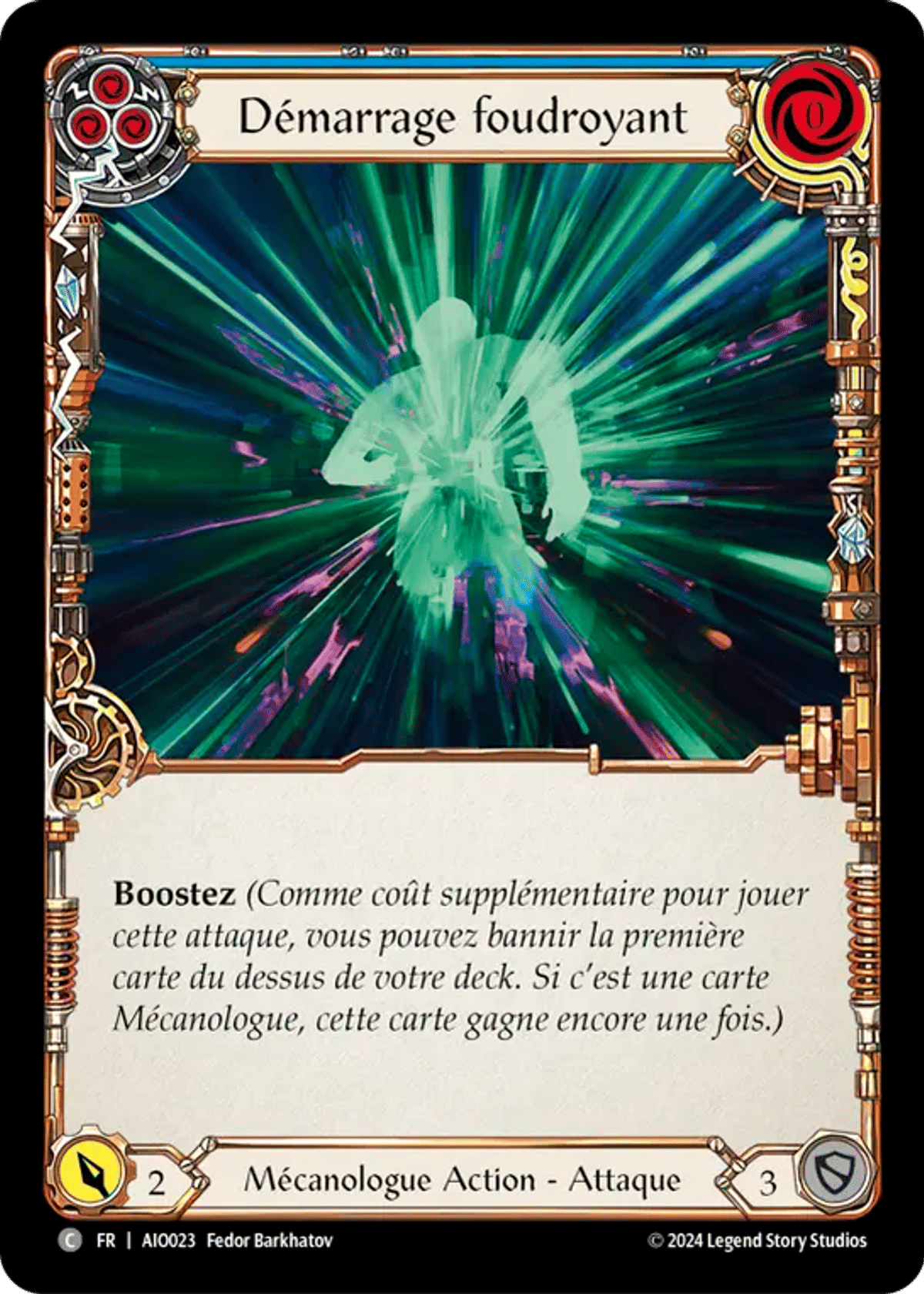 Démarrage foudroyant from Armory Deck - Dash I/O - Flesh and Blood