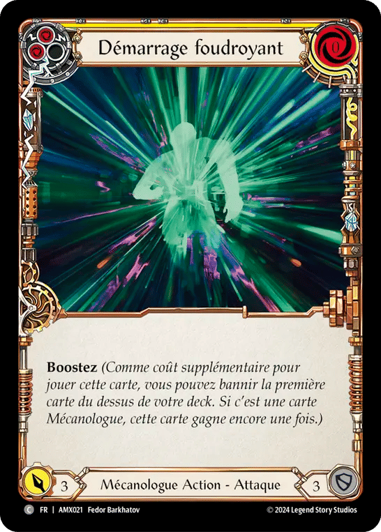 Démarrage foudroyant — Armory Deck - Maxx 'The Hype' Nitro — Flesh and Blood
