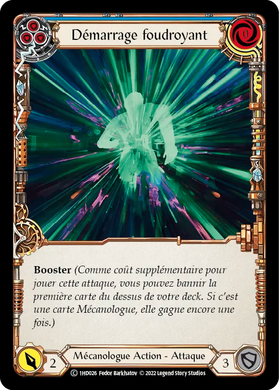 Démarrage foudroyant — Dash - Blitz Deck — Flesh and Blood