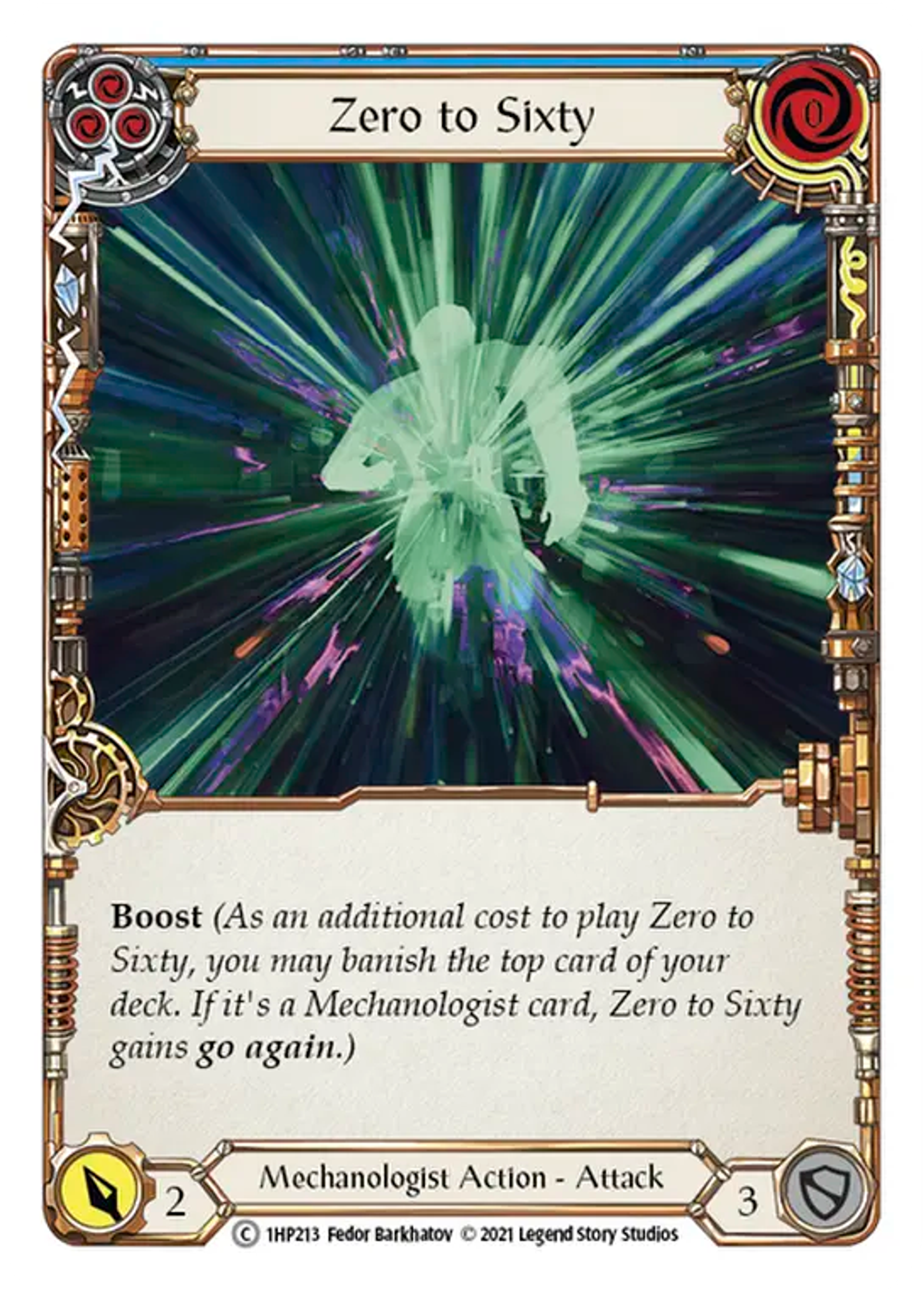 Zero to Sixty (Blue) — History Pack 1 — Flesh and Blood
