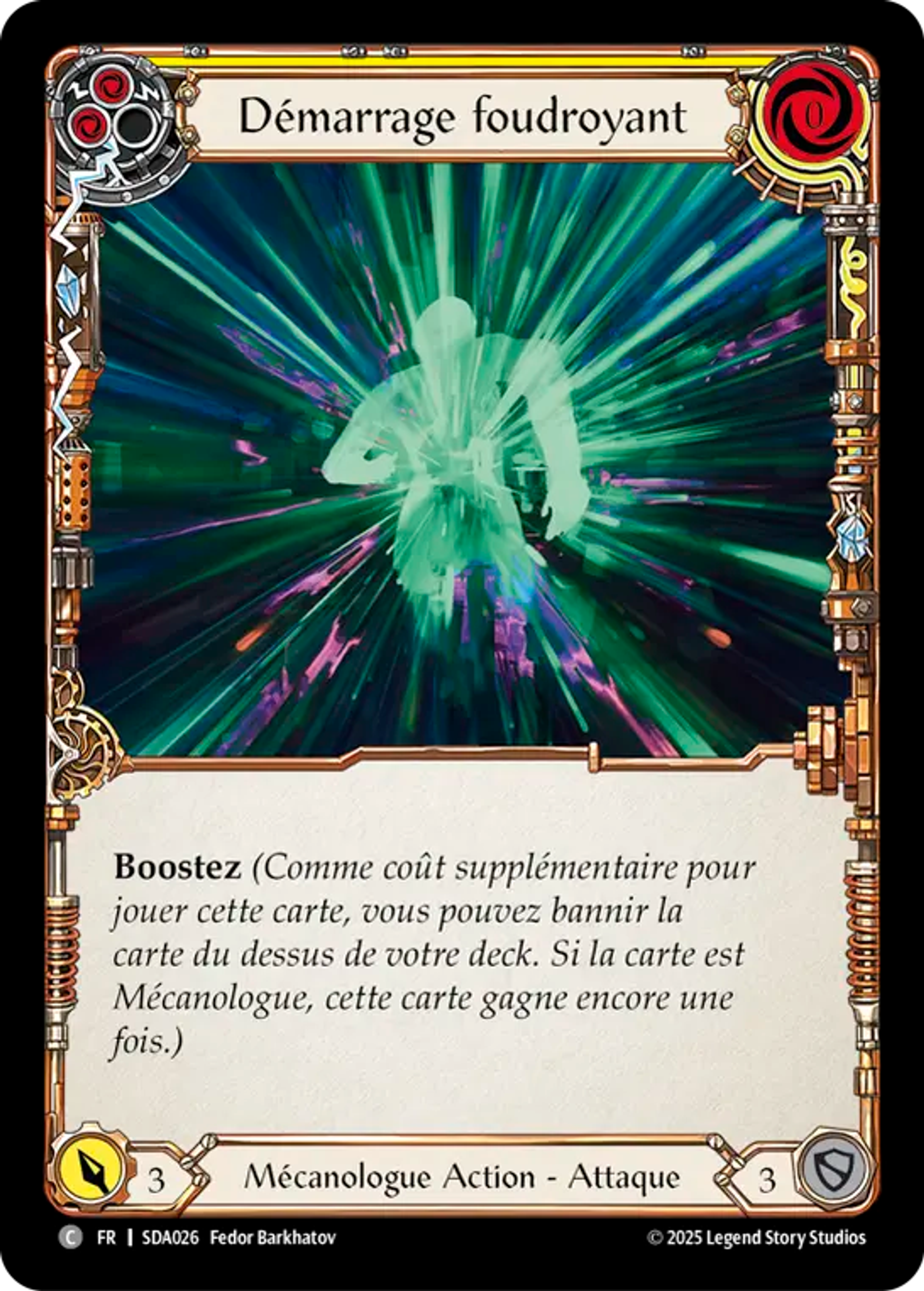Démarrage foudroyant — Silver Age Chapter 1 - Dash — Flesh and Blood