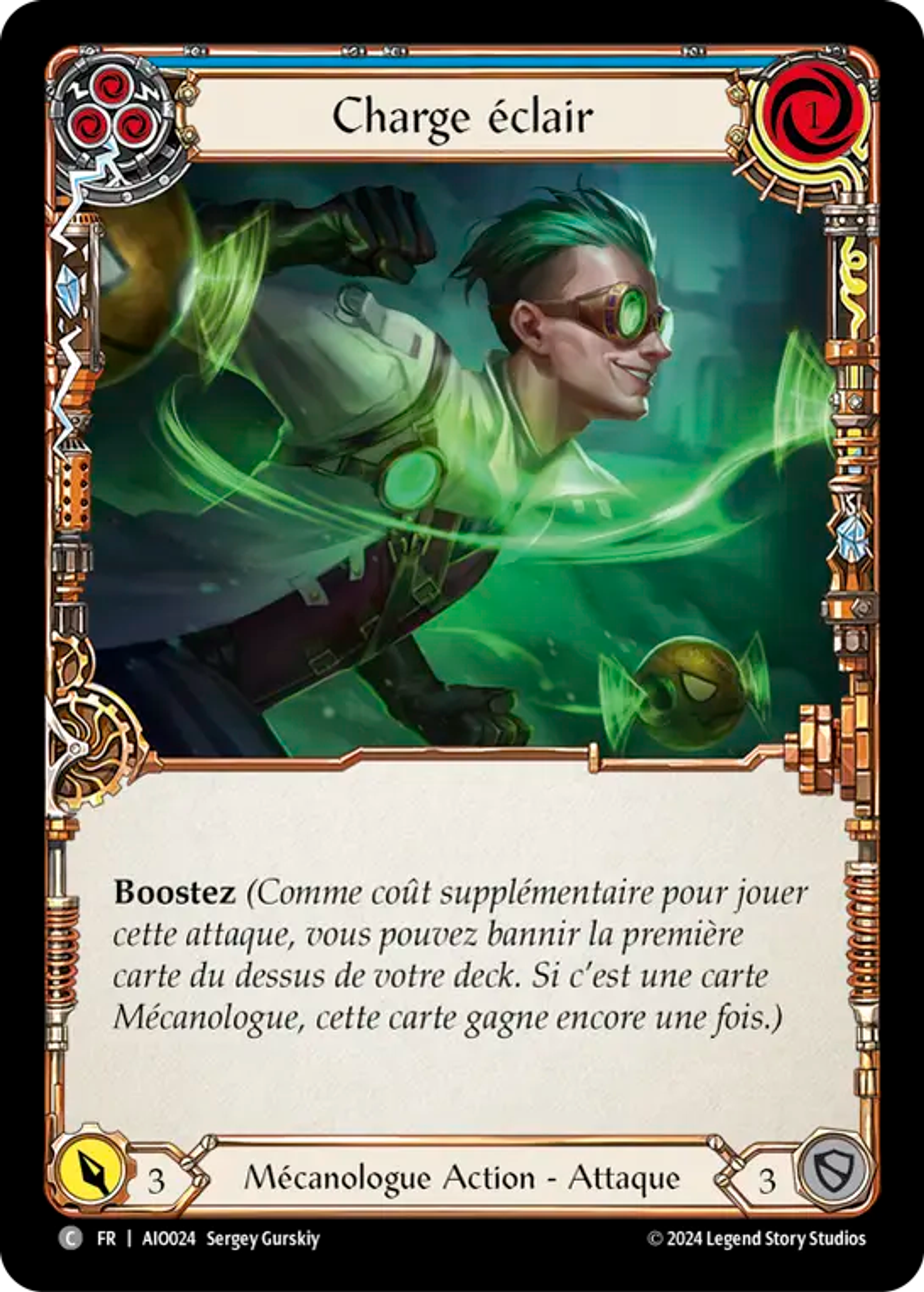 Charge éclair — Armory Deck - Dash I/O — Flesh and Blood