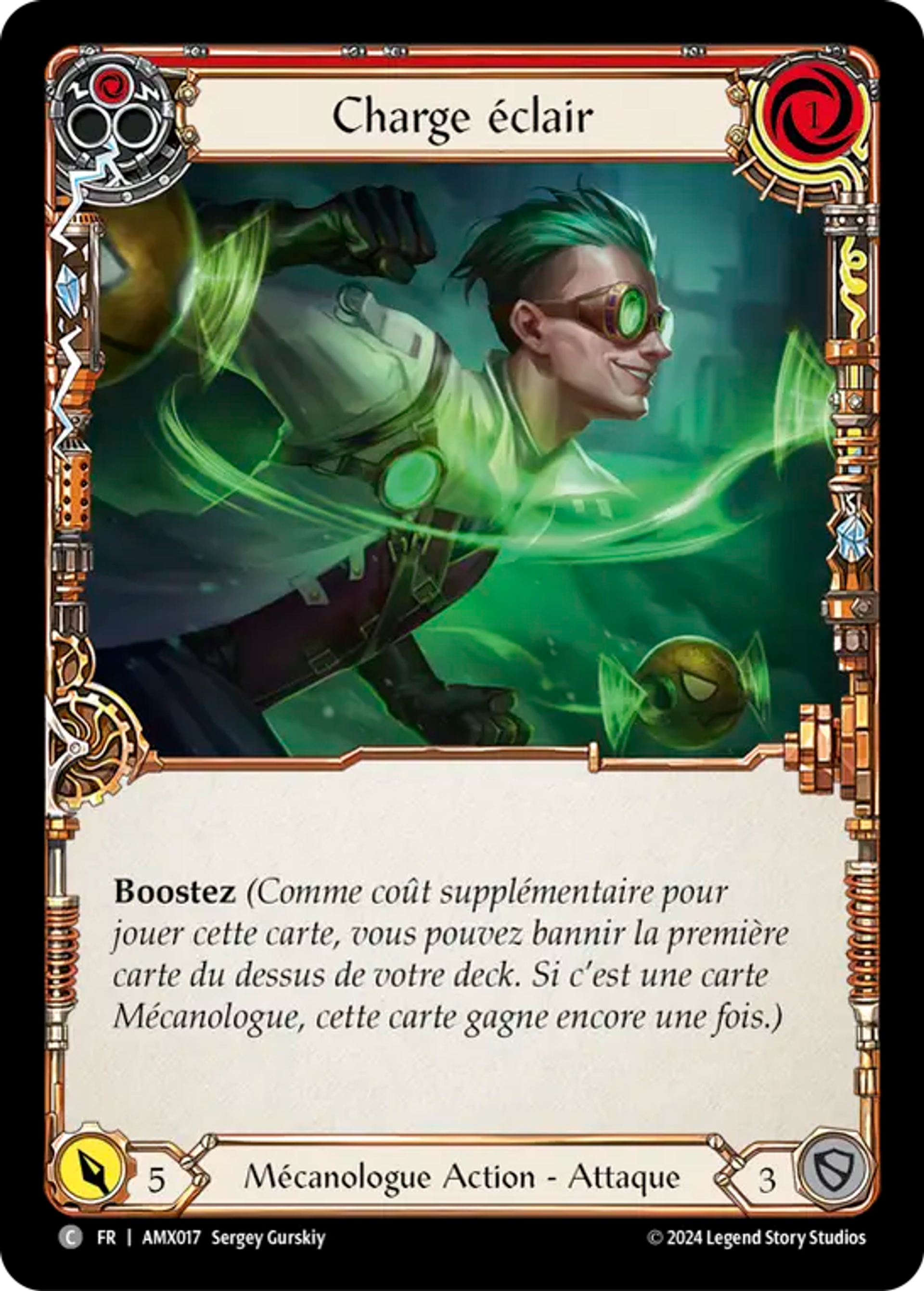 Charge éclair — Armory Deck - Maxx 'The Hype' Nitro — Flesh and Blood