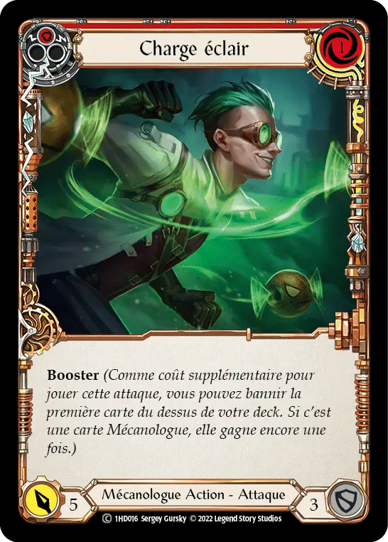 Charge éclair — Dash - Blitz Deck — Flesh and Blood