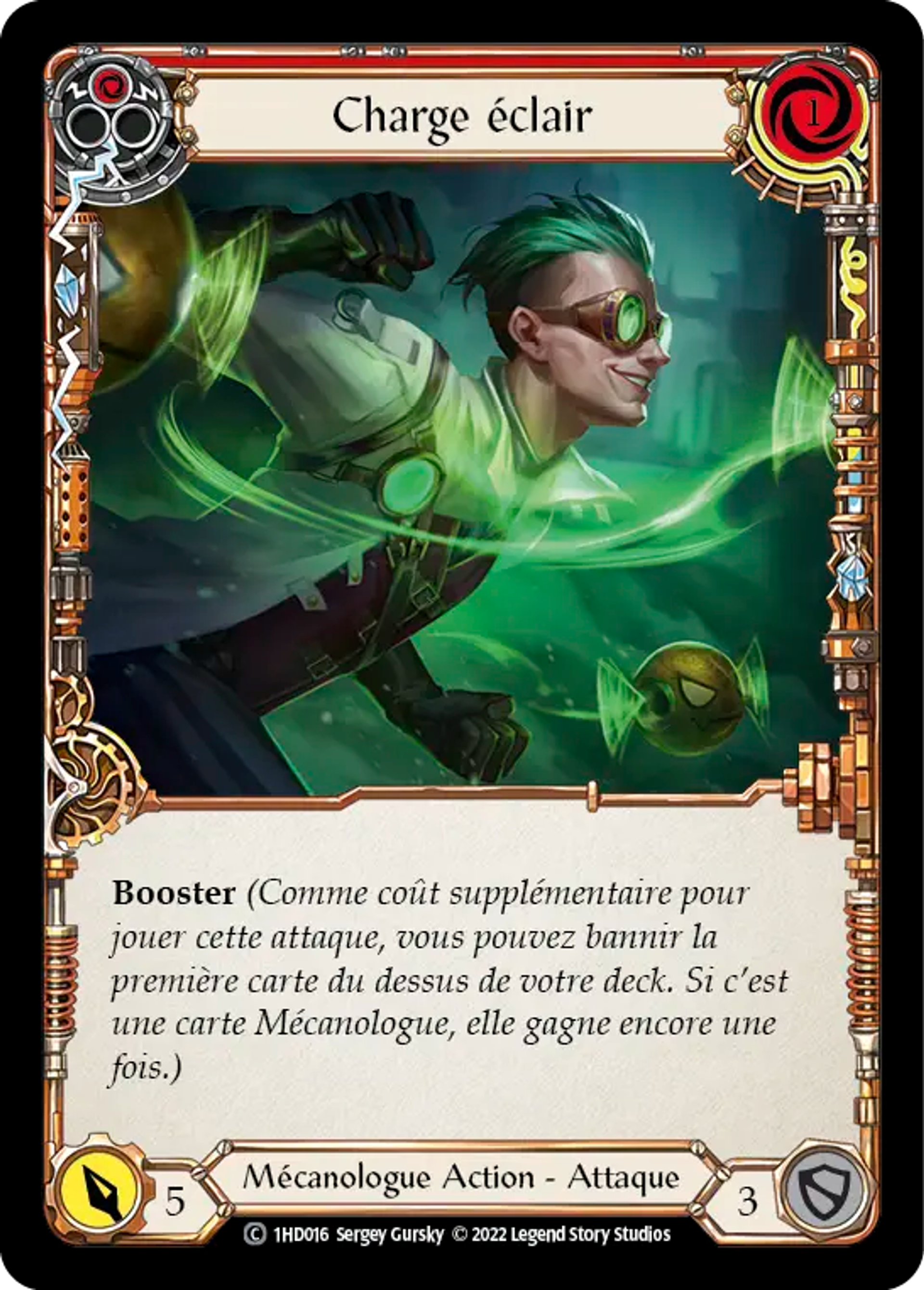 Charge éclair — Dash - Blitz Deck — Flesh and Blood