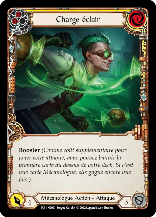 Charge éclair — Dash - Blitz Deck — Flesh and Blood