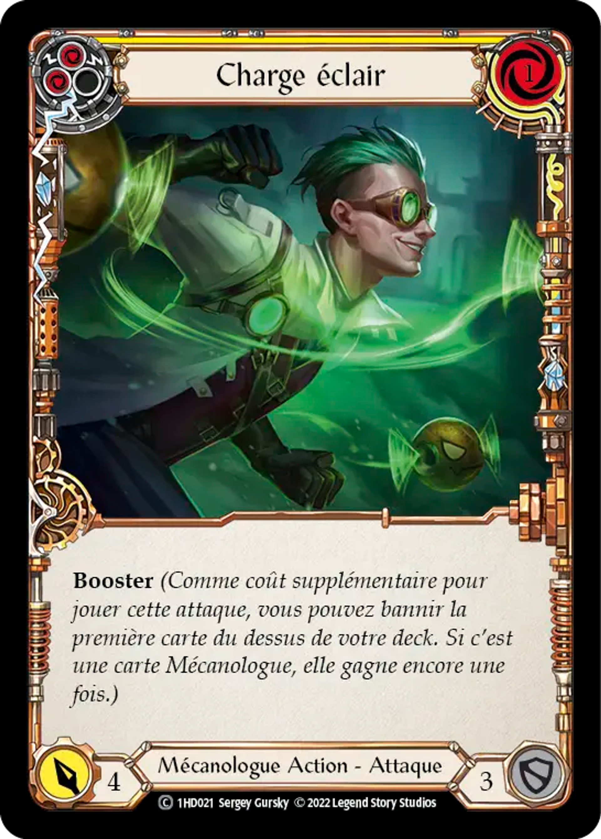 Charge éclair — Dash - Blitz Deck — Flesh and Blood