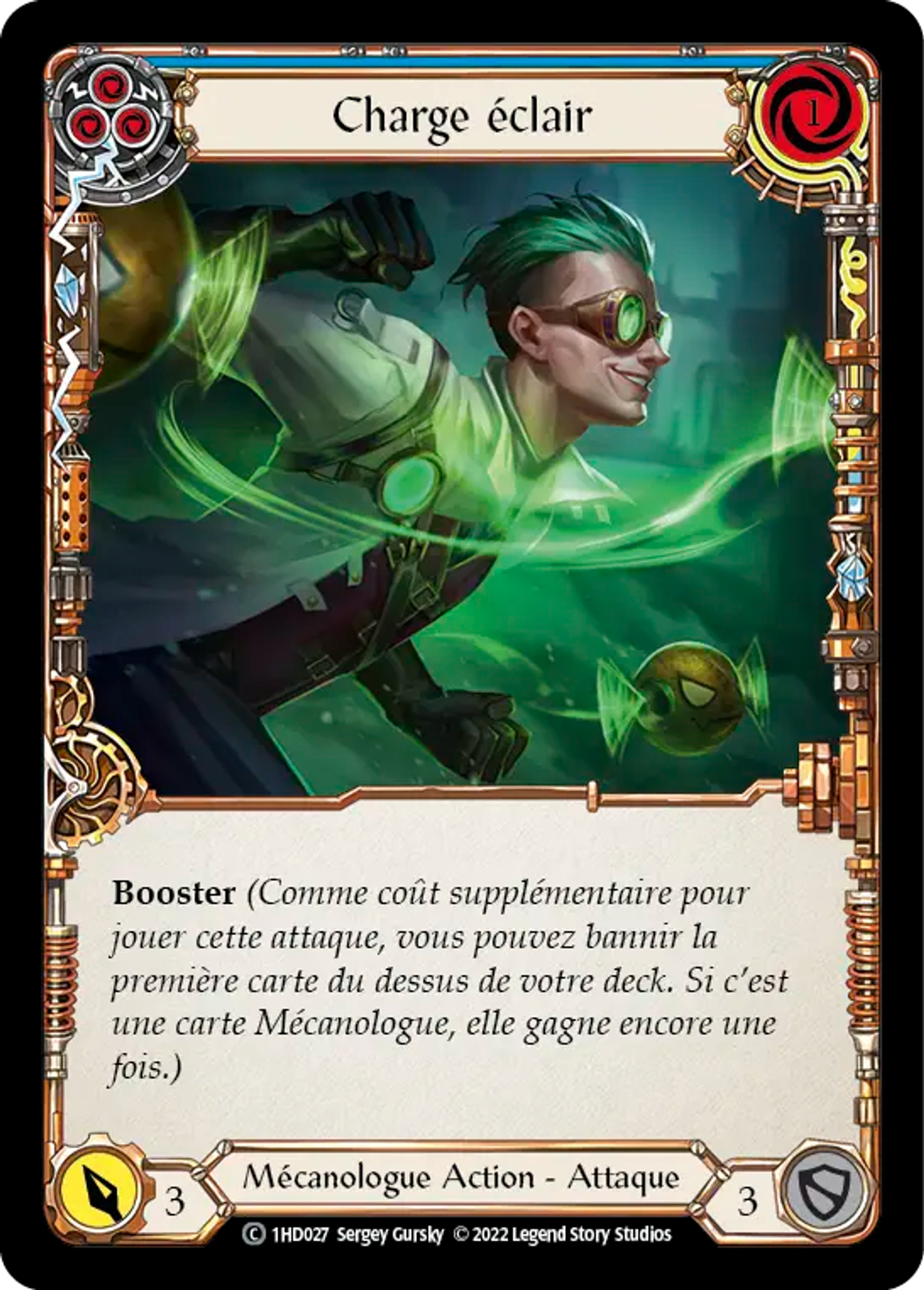 Charge éclair — Dash - Blitz Deck — Flesh and Blood