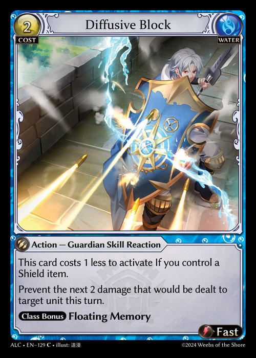 Diffusive Block — Alchemical Revolution — Grand Archive TCG
