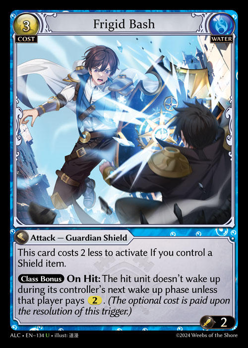Frigid Bash — Alchemical Revolution — Grand Archive TCG