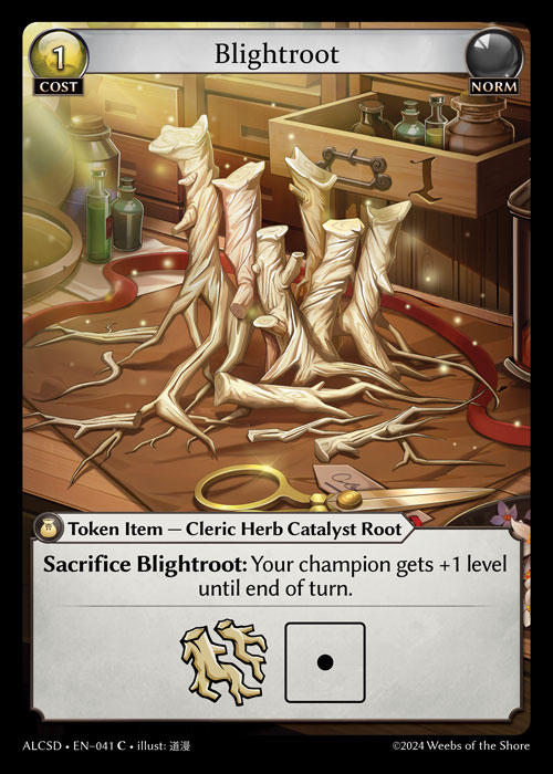 Blightroot — Alchemical Revolution Starter Decks — Grand Archive TCG