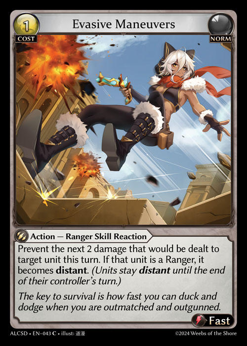 Evasive Maneuvers — Alchemical Revolution Starter Decks — Grand Archive TCG