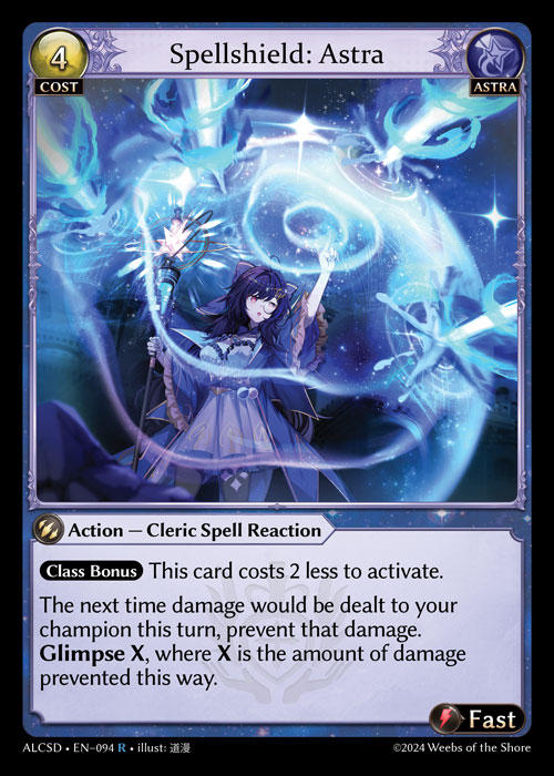 Spellshield: Astra — Alchemical Revolution Starter Decks — Grand Archive TCG