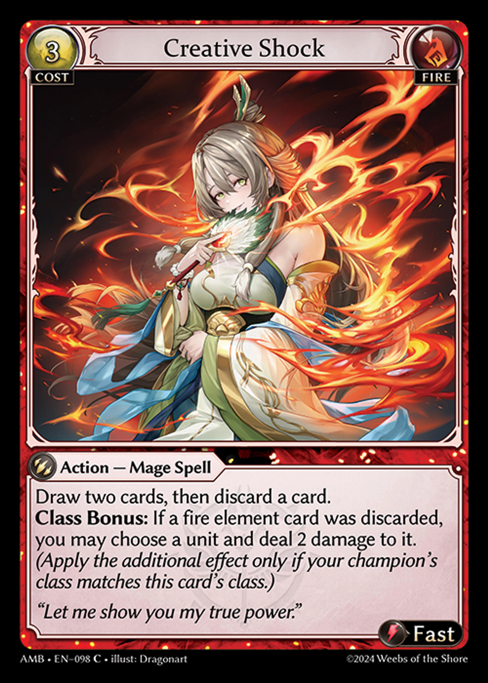 Creative Shock — Mortal Ambition — Grand Archive