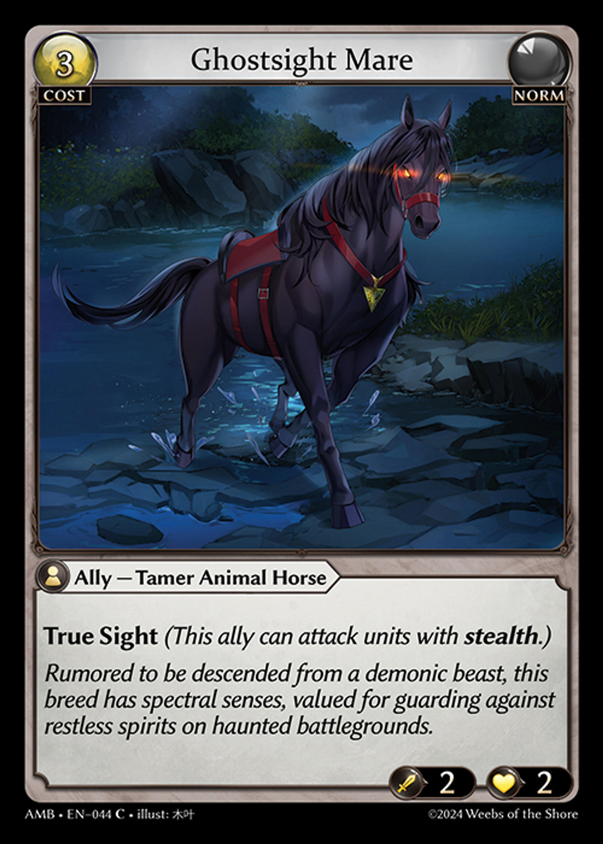 Ghostsight Mare — Mortal Ambition — Grand Archive