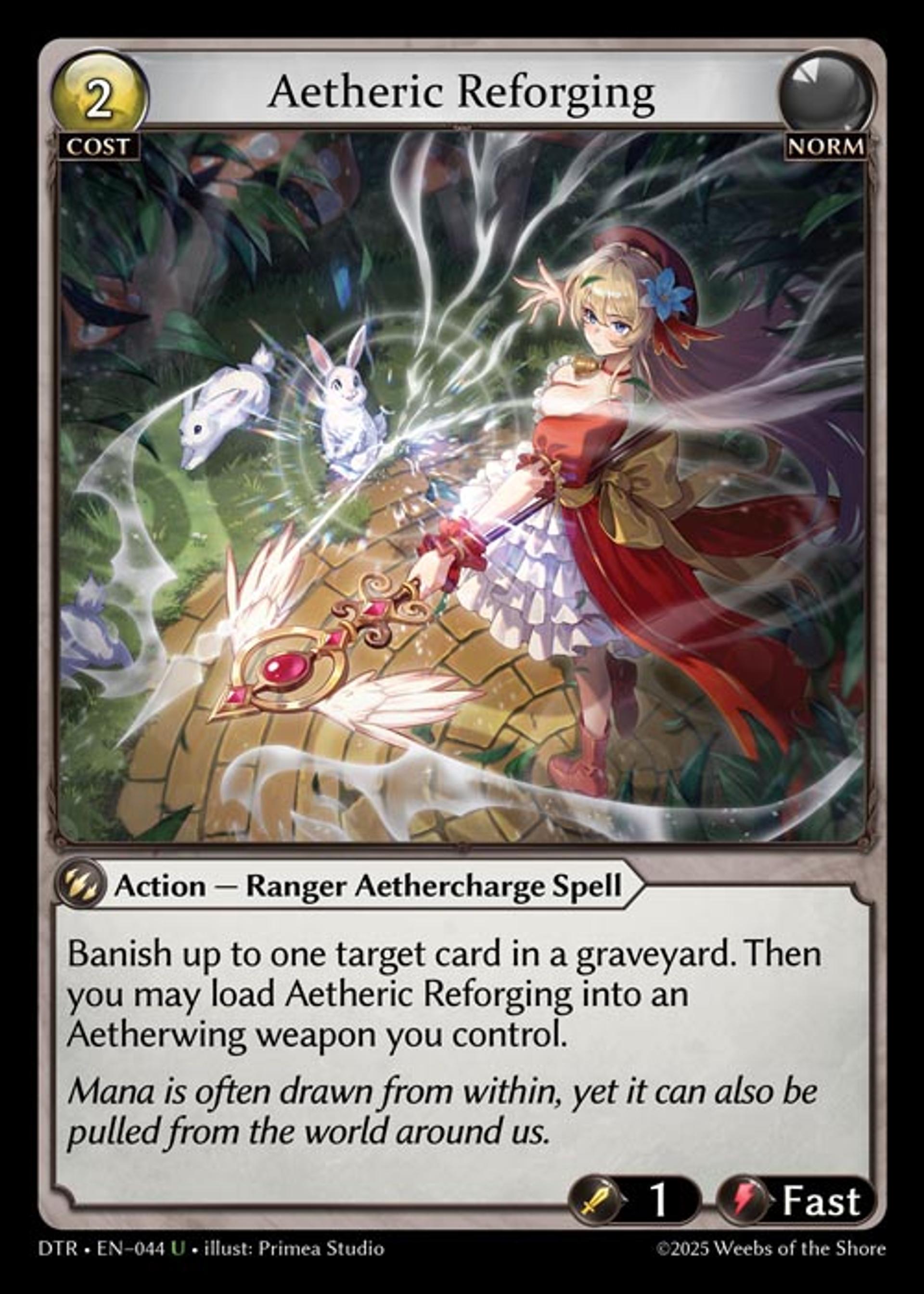Aetheric Reforging — Distorted Reflections — Grand Archive TCG