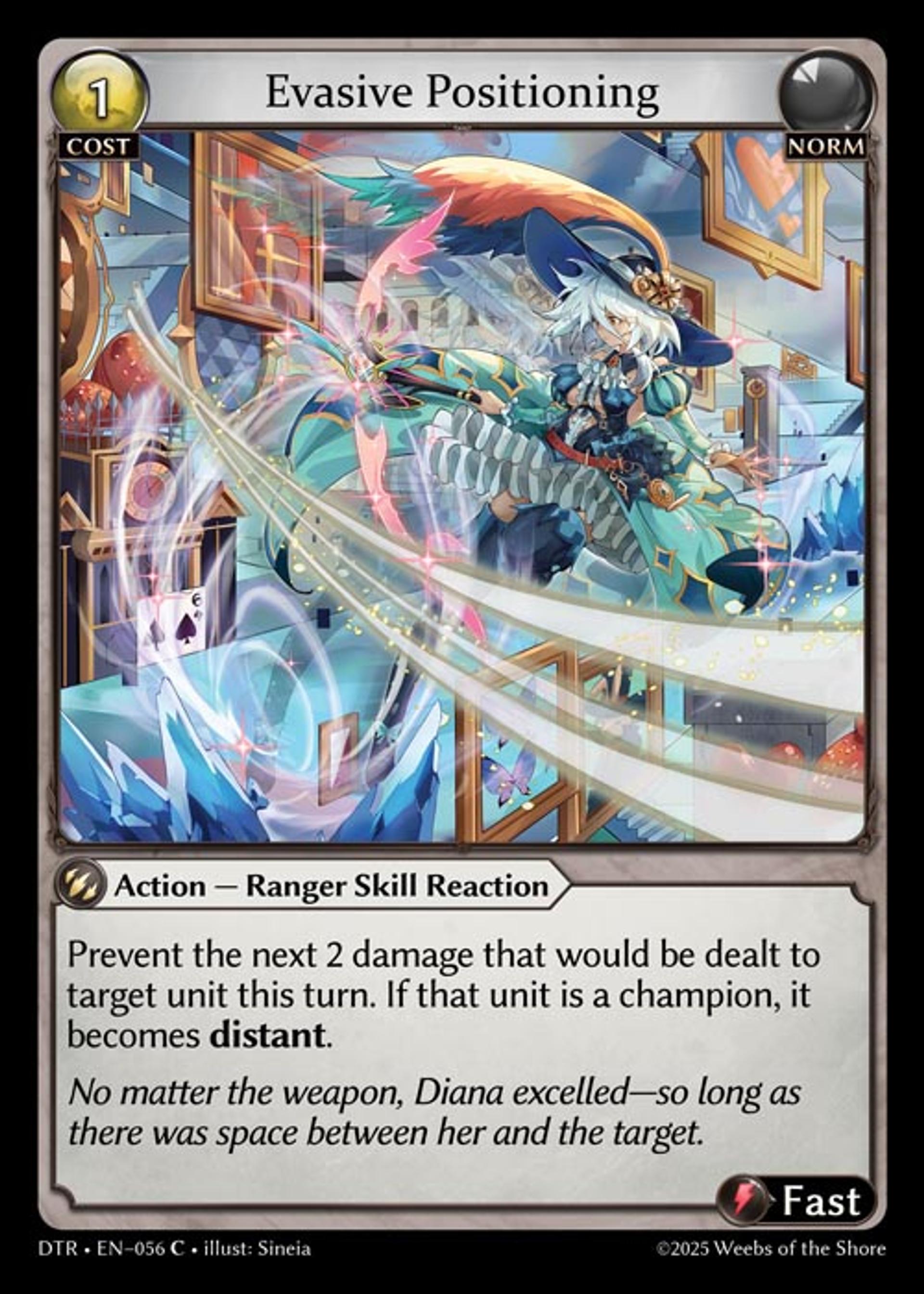 Evasive Positioning — Distorted Reflections — Grand Archive