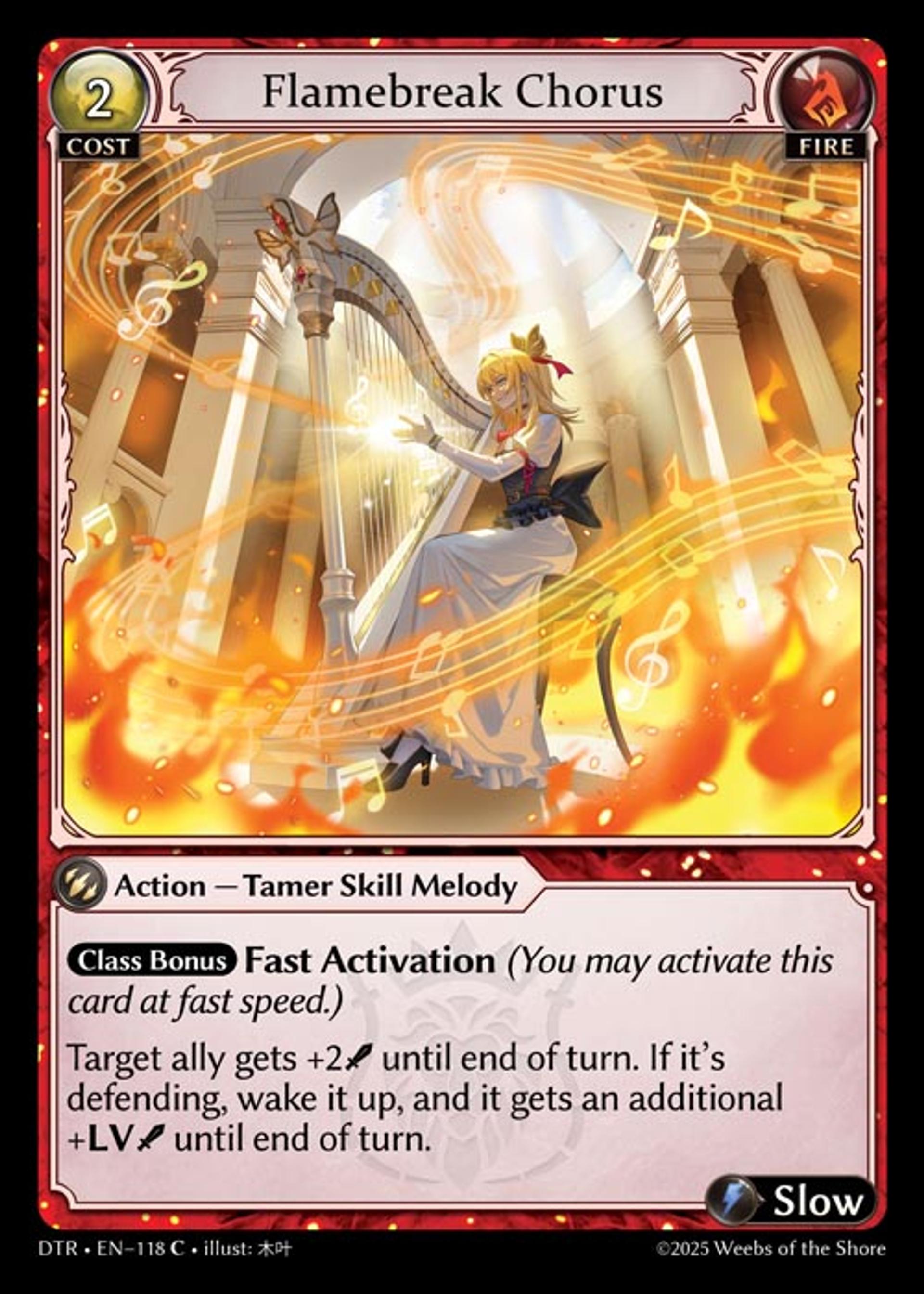 Flamebreak Chorus — Distorted Reflections — Grand Archive TCG