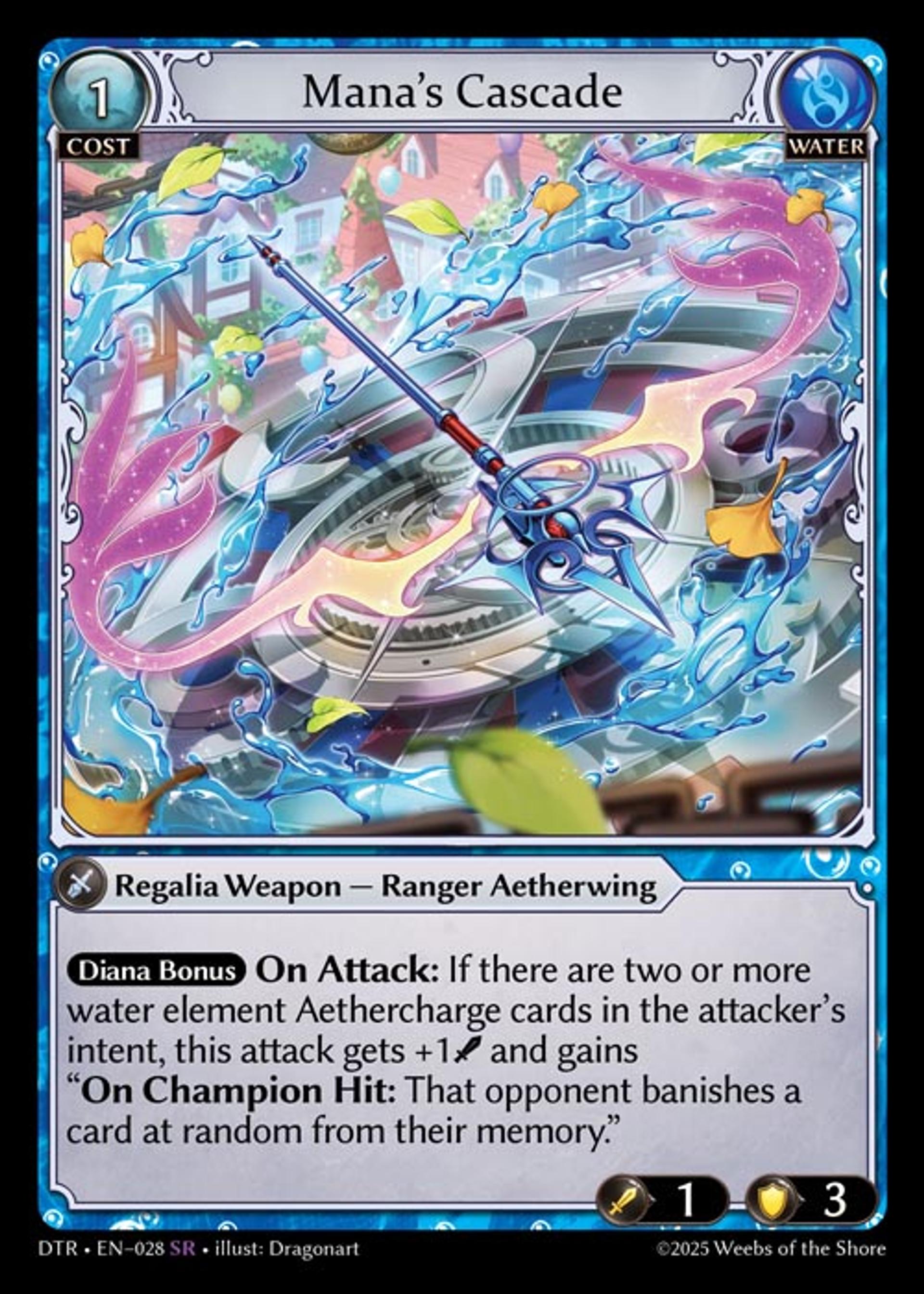 Mana's Cascade — Distorted Reflections — Grand Archive TCG