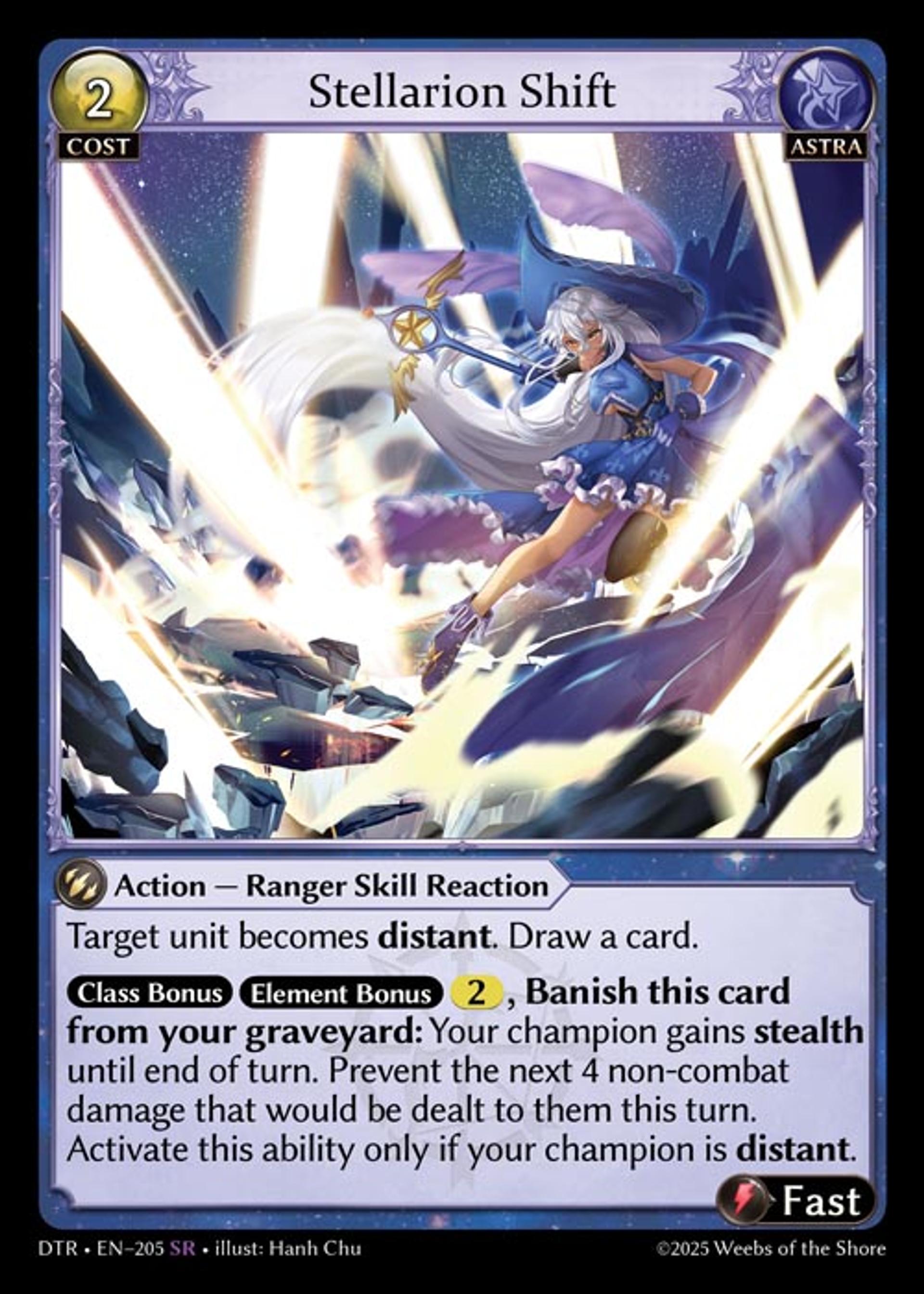 Stellarion Shift — Distorted Reflections — Grand Archive TCG
