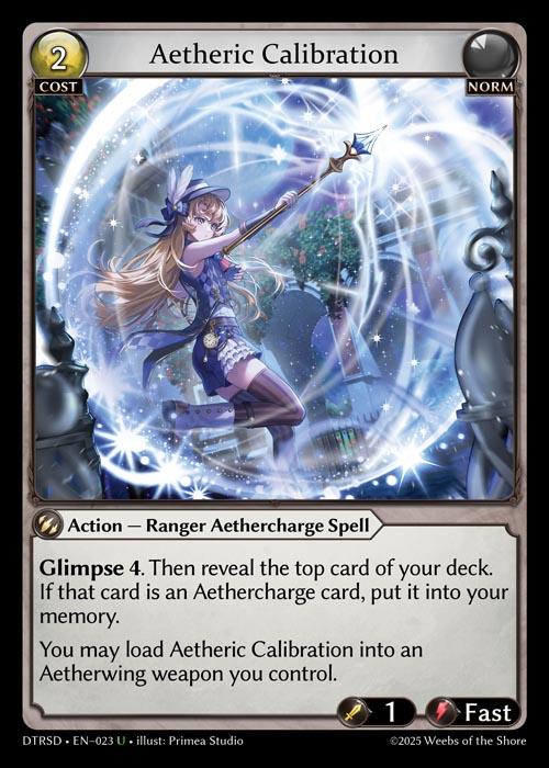 Aetheric Calibration — Distorted Reflections Starter Decks — Grand Archive TCG