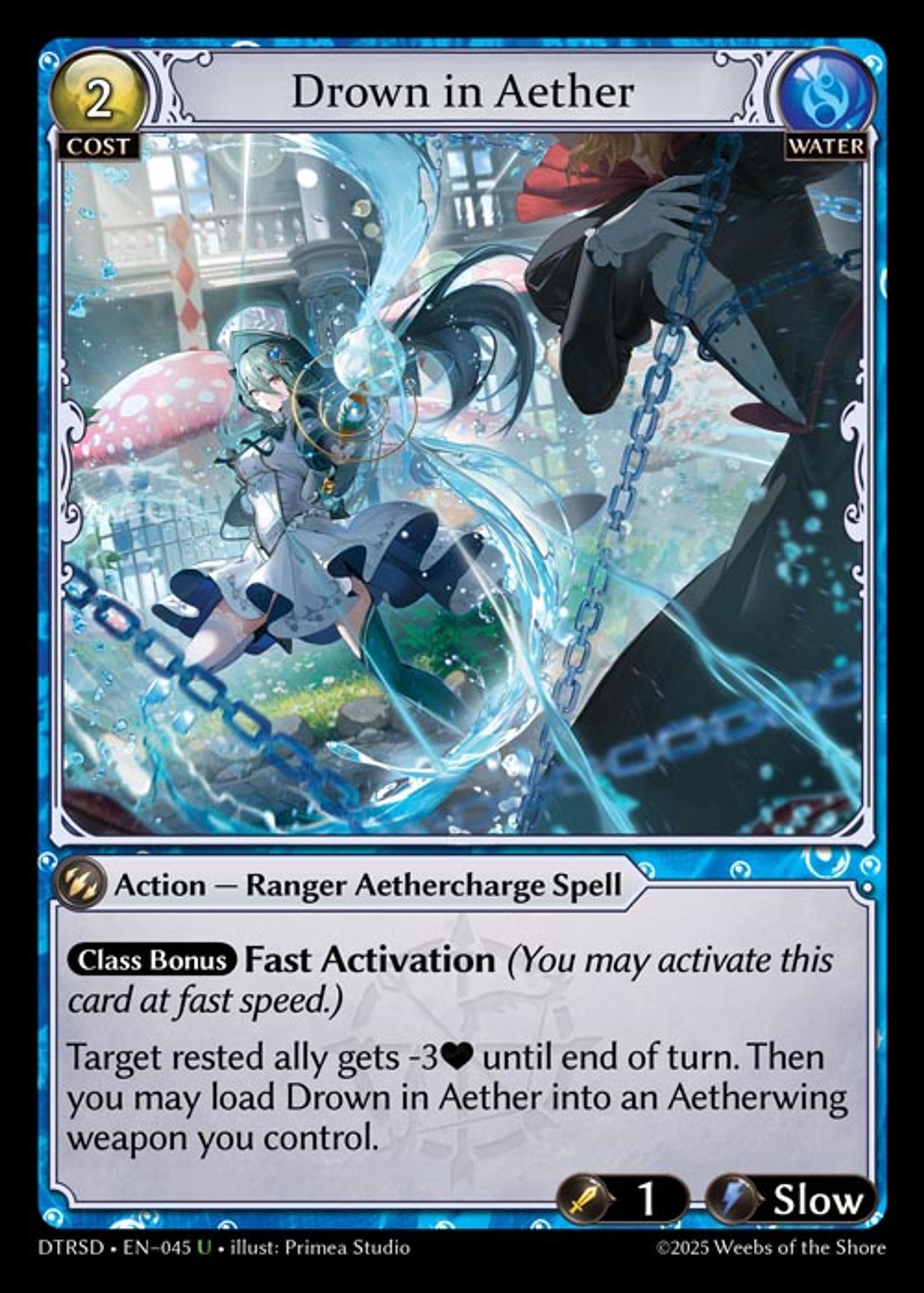 Drown in Aether — Distorted Reflections Starter Decks — Grand Archive TCG