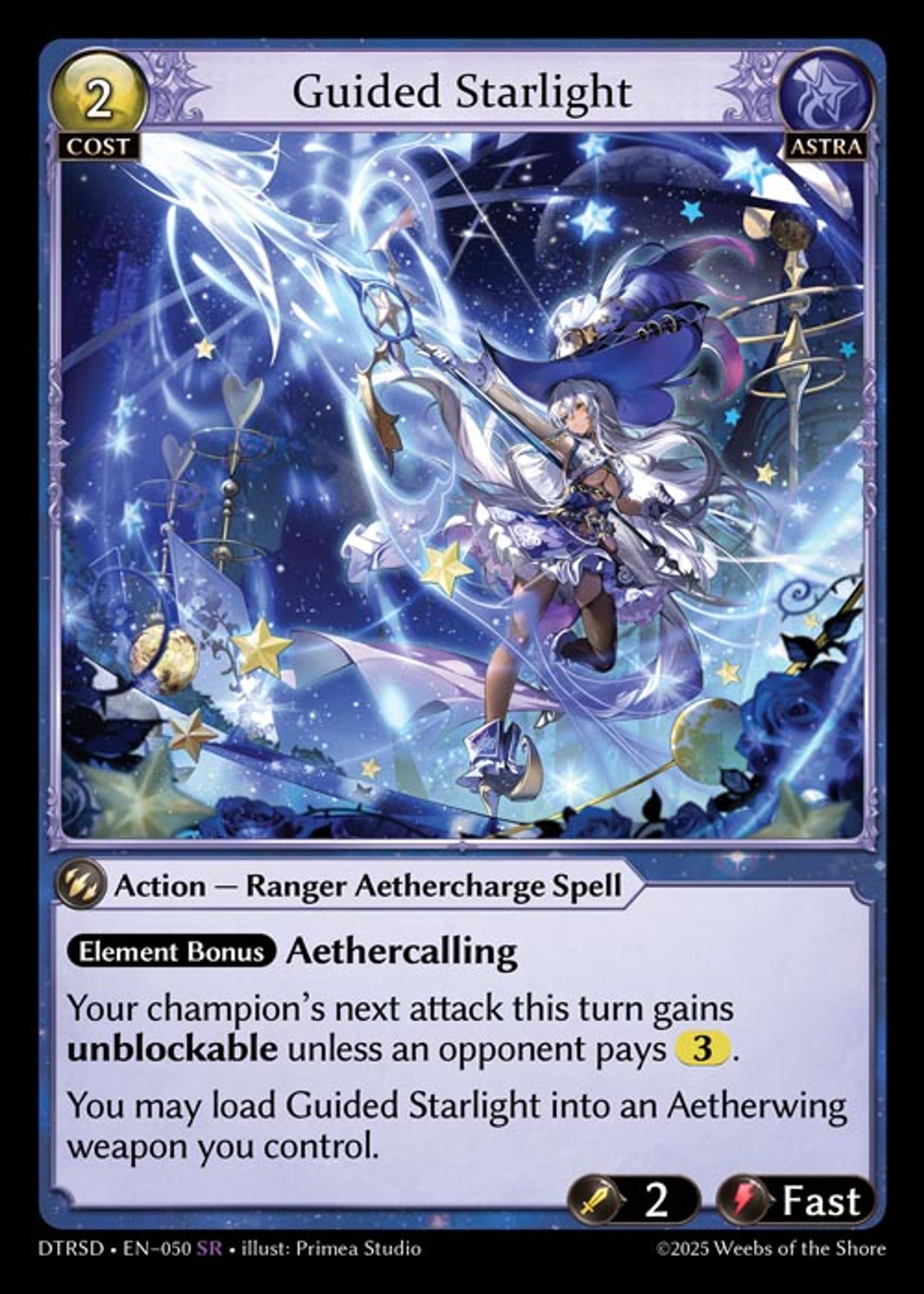 Guided Starlight — Distorted Reflections Starter Decks — Grand Archive TCG