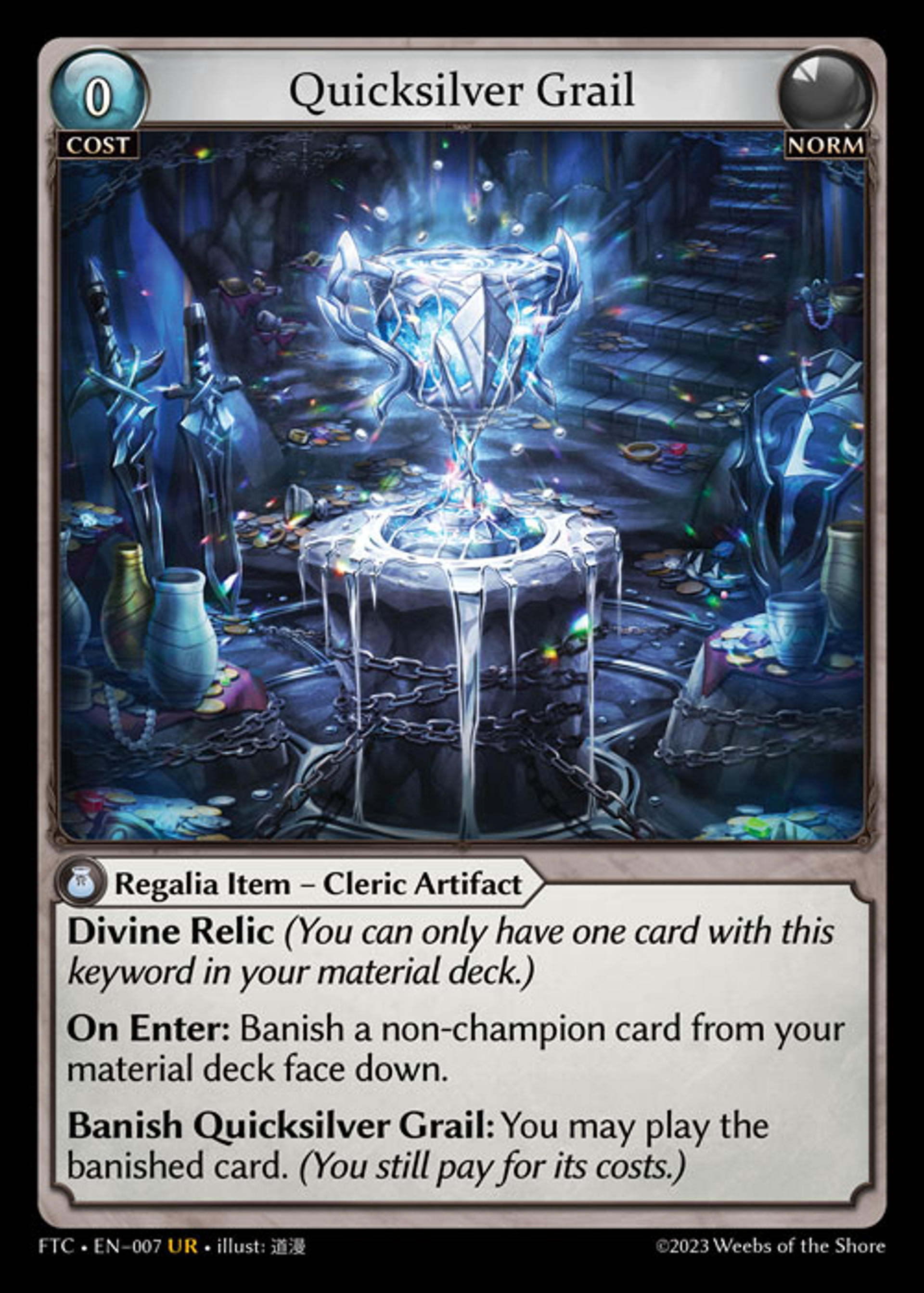 Quicksilver Grail — Fractured Crown — Grand Archive