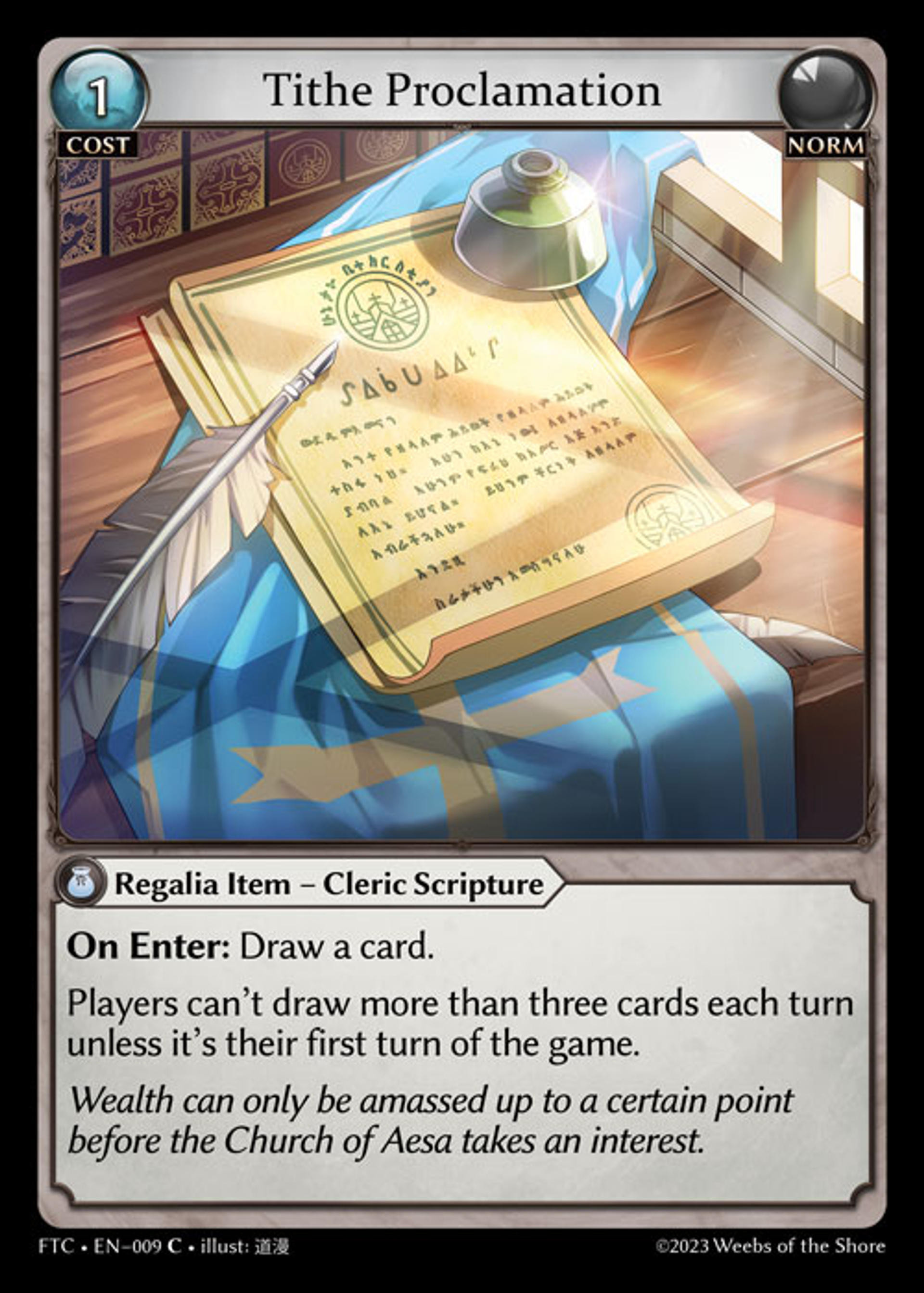Tithe Proclamation — Fractured Crown — Grand Archive