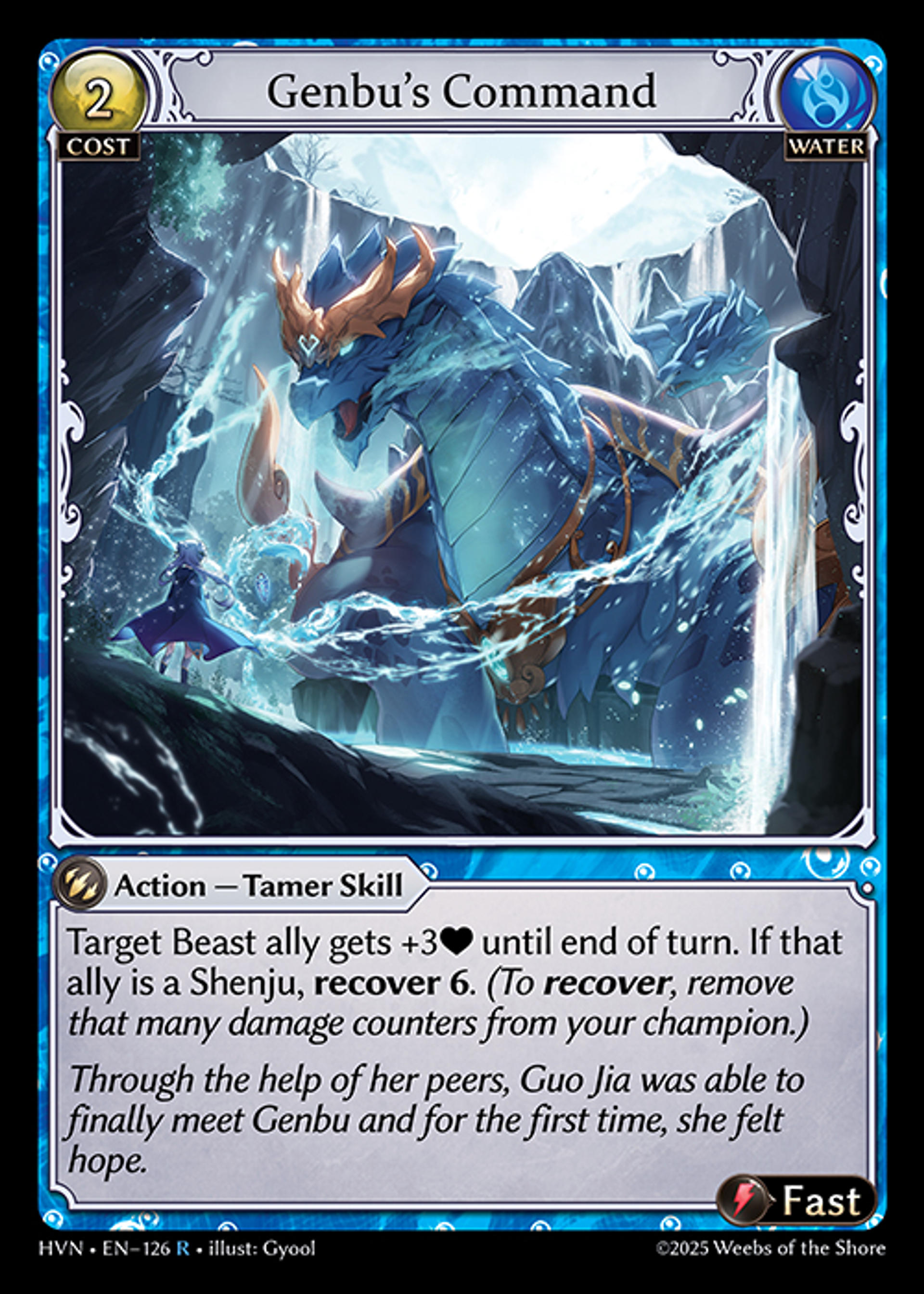 Genbu's Command — Abyssal Heaven — Grand Archive TCG