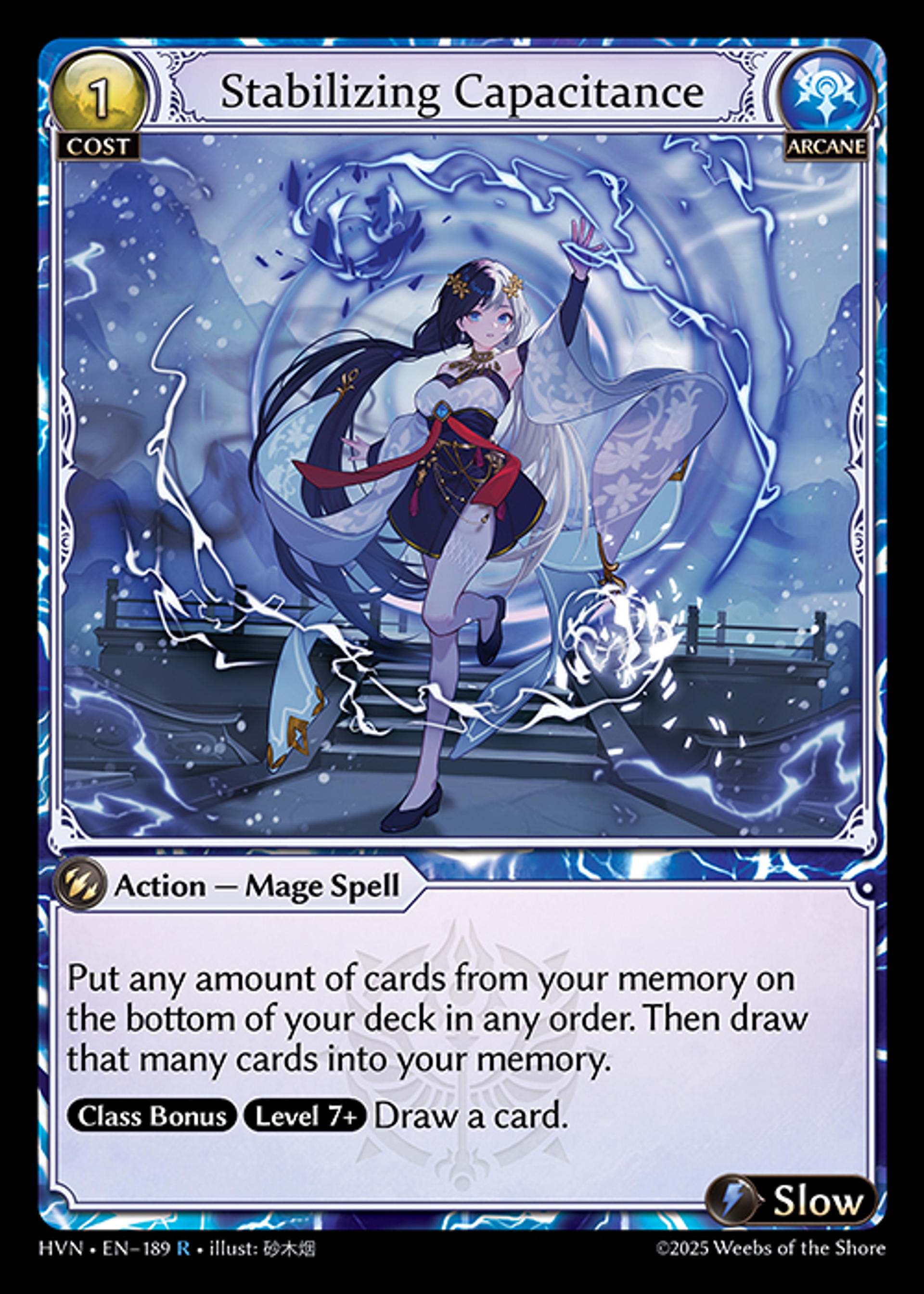 Stabilizing Capacitance — Abyssal Heaven — Grand Archive TCG