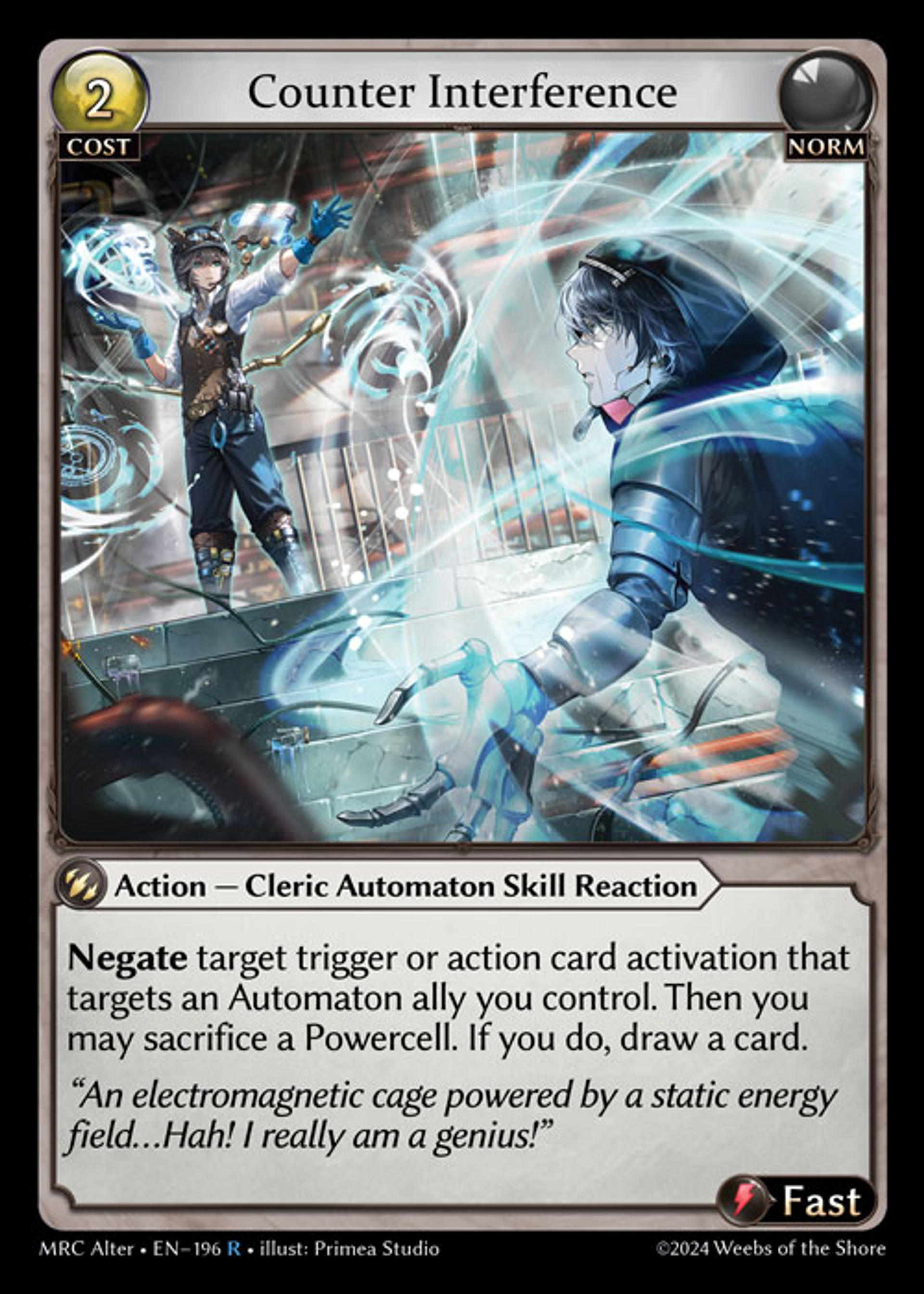 Counter Interference — Mercurial Heart Alter Edition — Grand Archive TCG