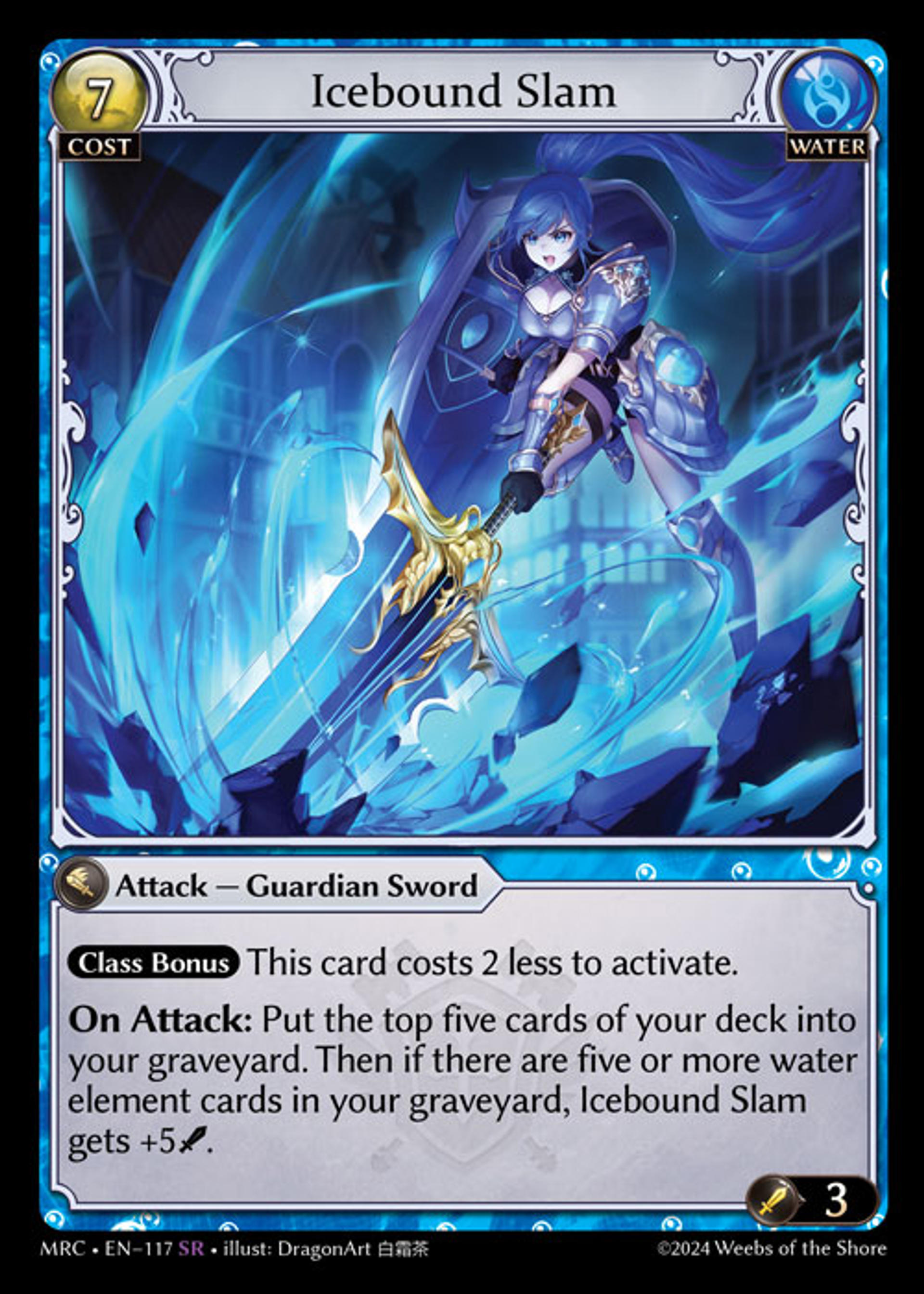 Icebound Slam — Mercurial Heart — Grand Archive