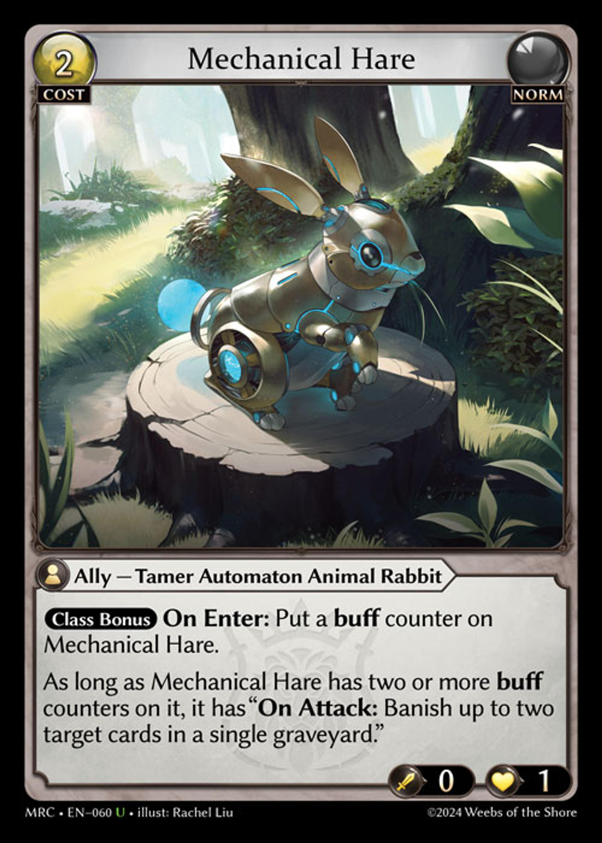 Mechanical Hare — Mercurial Heart — Grand Archive