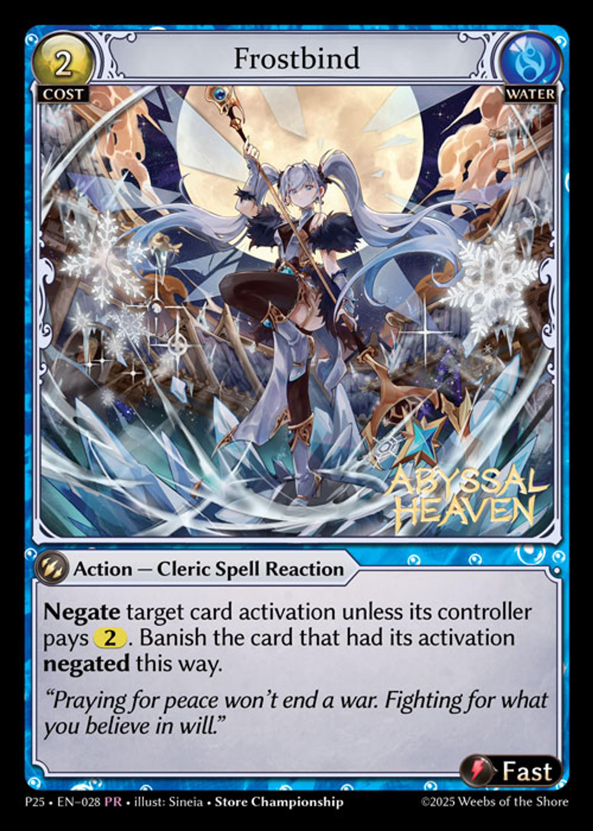 Frostbind — Promotional 2025 — Grand Archive