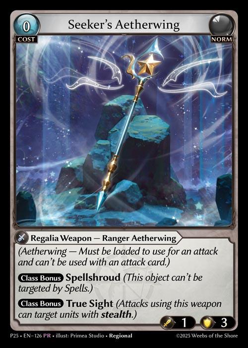 Seeker's Aetherwing — Promotional 2025 — Grand Archive TCG