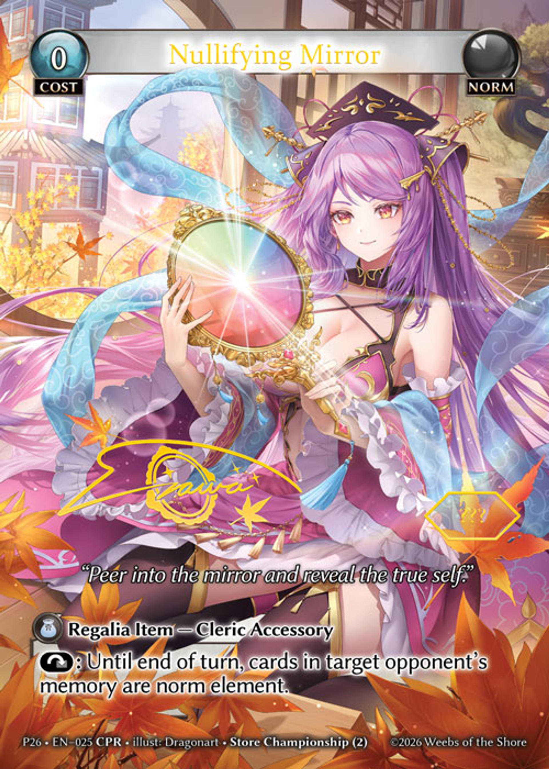 Nullifying Mirror — Promotional 2026 — Grand Archive TCG