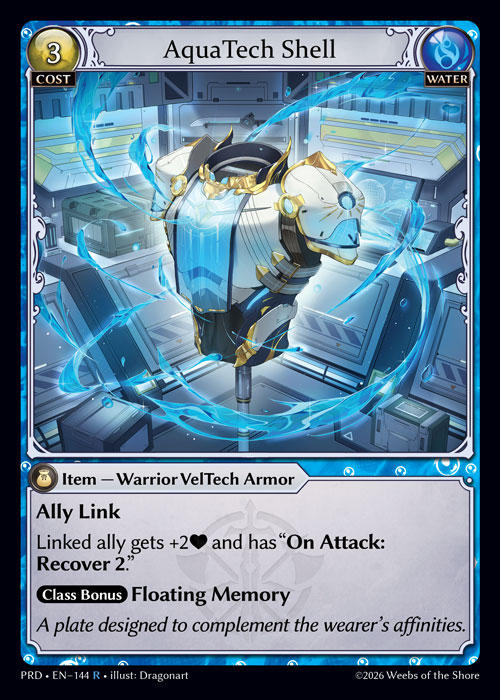 AquaTech Shell — .asphodel/paradise — Grand Archive