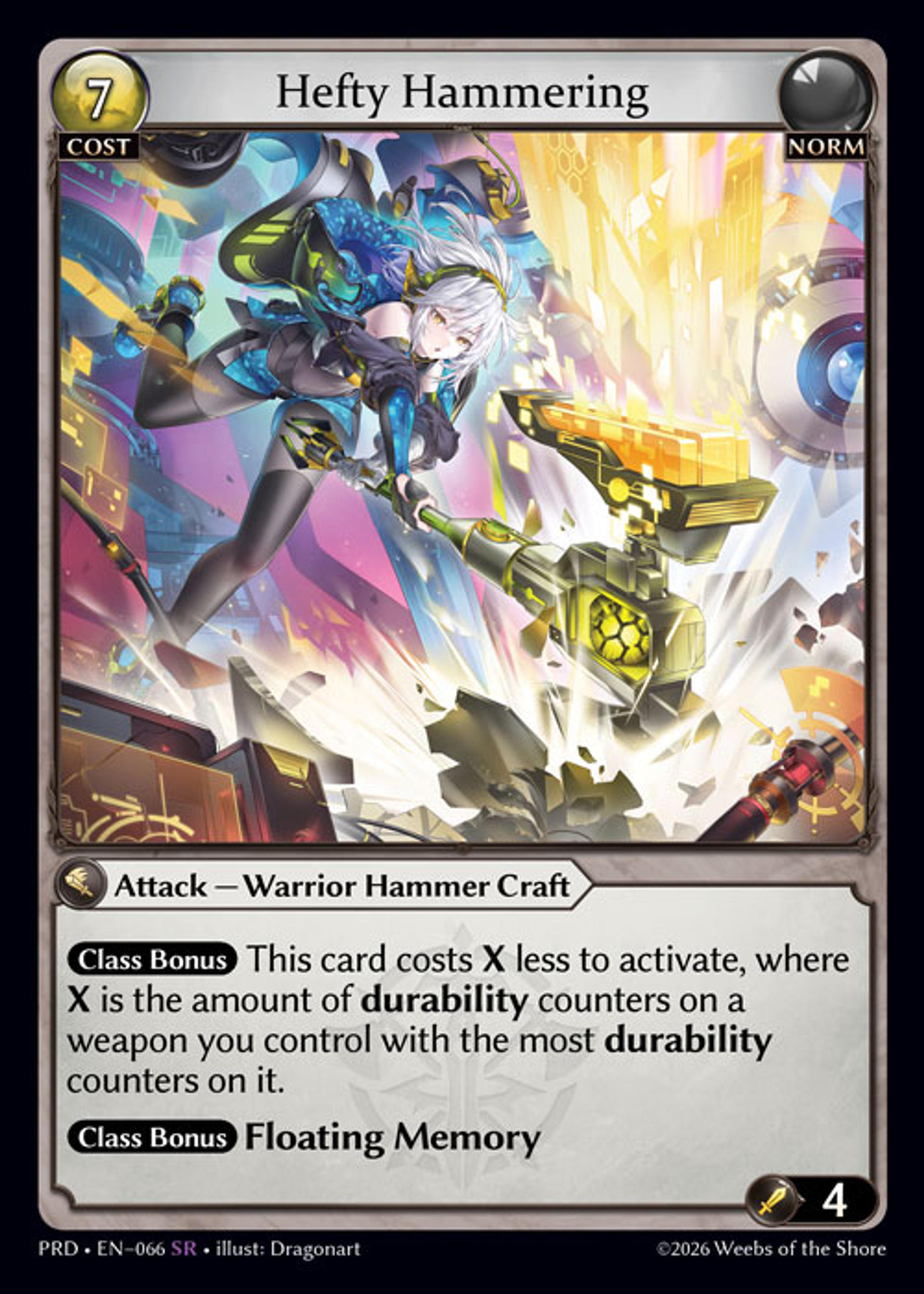Hefty Hammering — .asphodel/paradise — Grand Archive