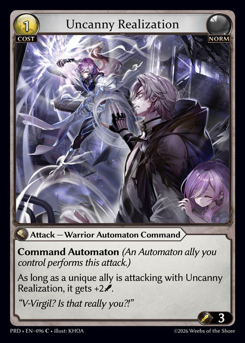 Uncanny Realization — .asphodel/paradise — Grand Archive TCG