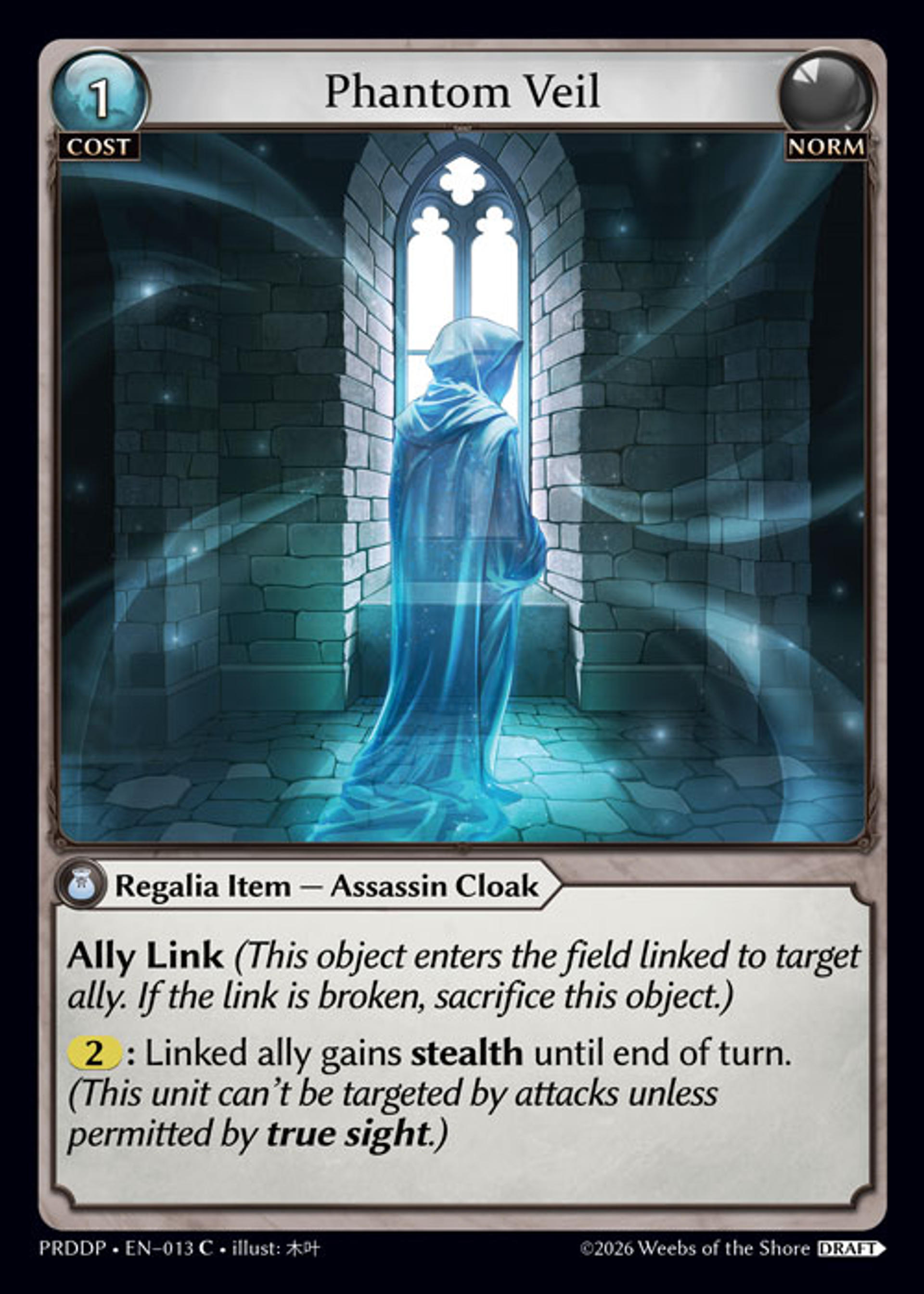 Phantom Veil — .asphodel/paradise Draft Pack — Grand Archive TCG