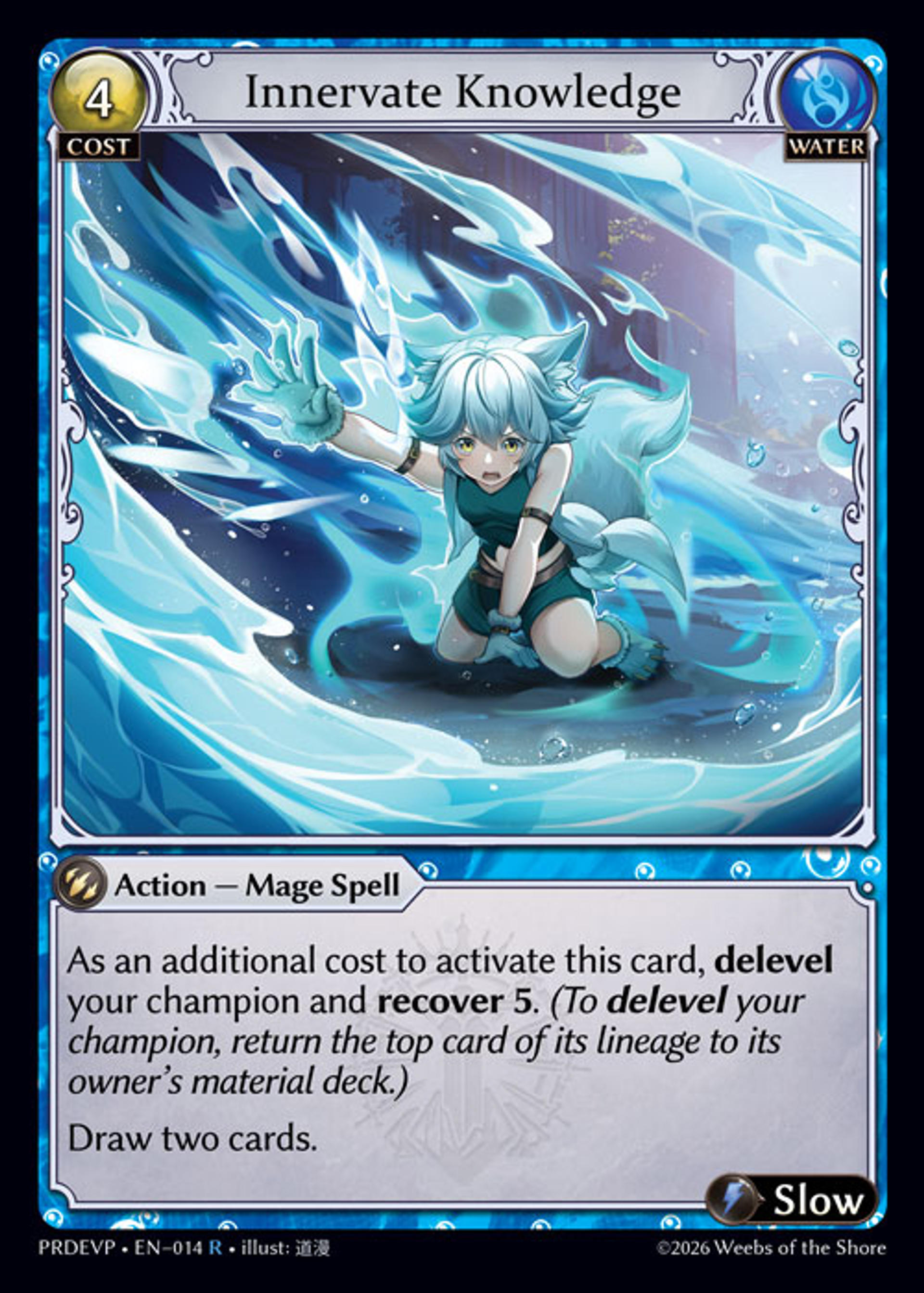 Innervate Knowledge — .asphodel/paradise Event Pack — Grand Archive TCG