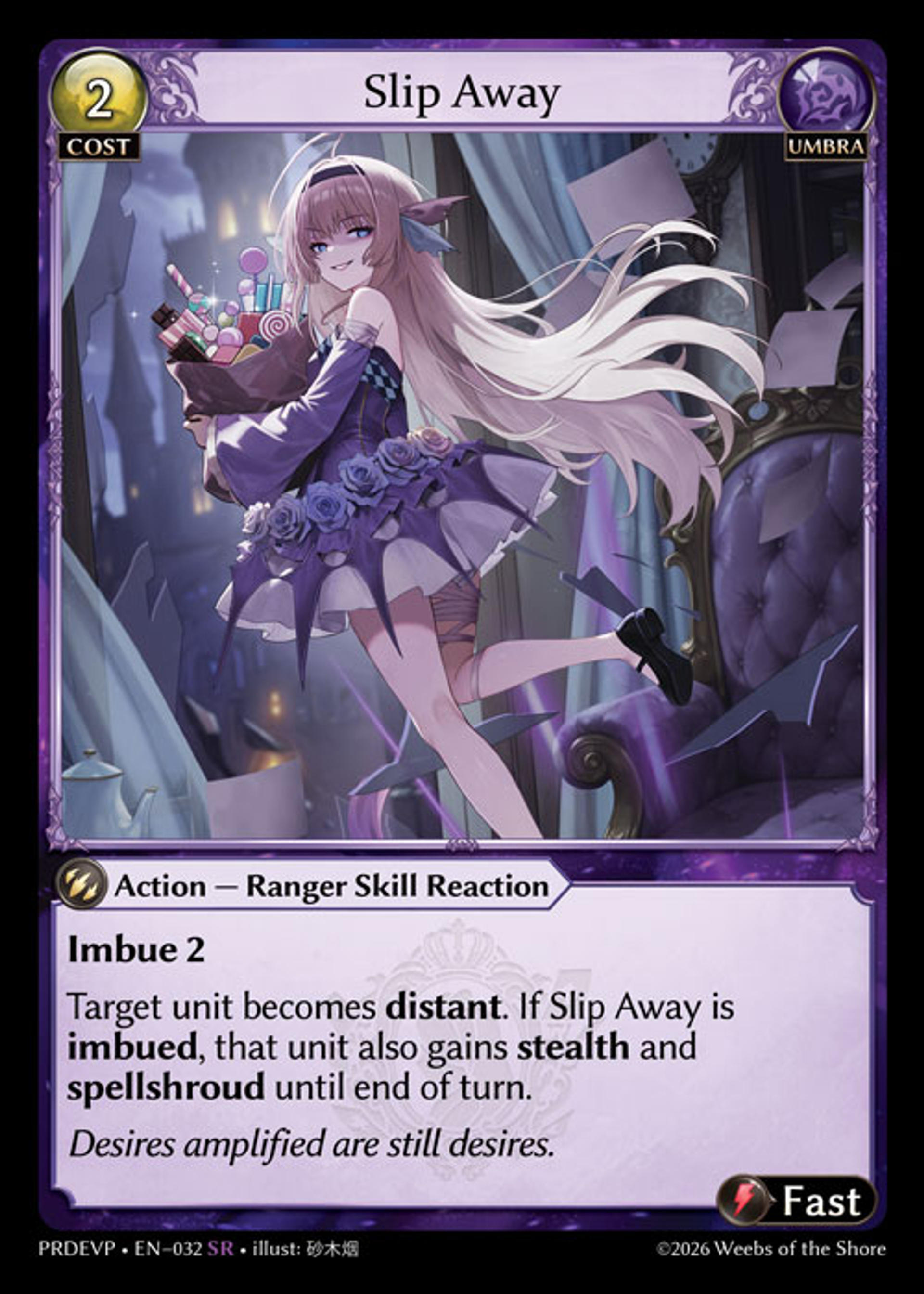 Slip Away — .asphodel/paradise Event Pack — Grand Archive TCG