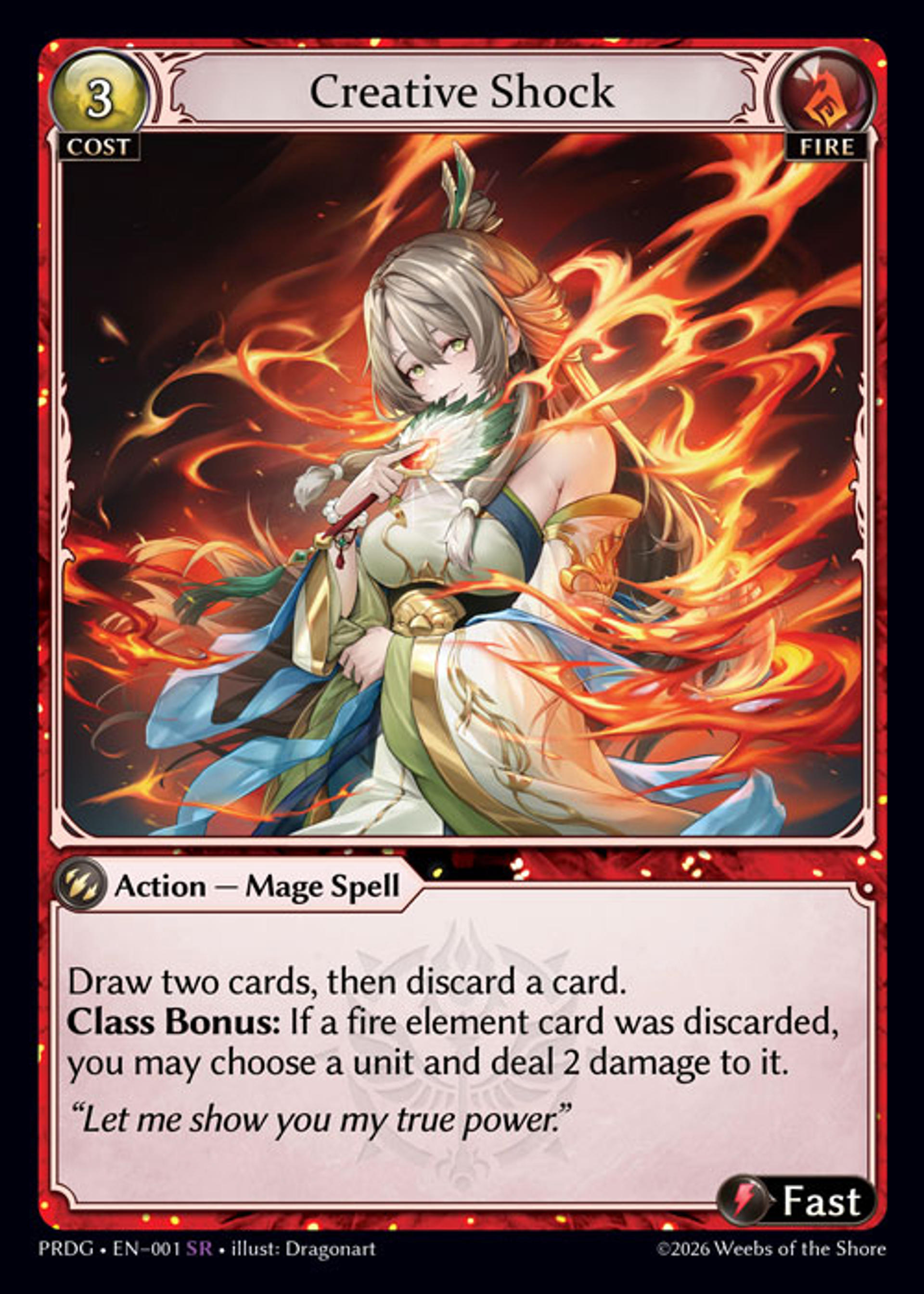 Creative Shock — .asphodel/paradise Grimoire — Grand Archive TCG