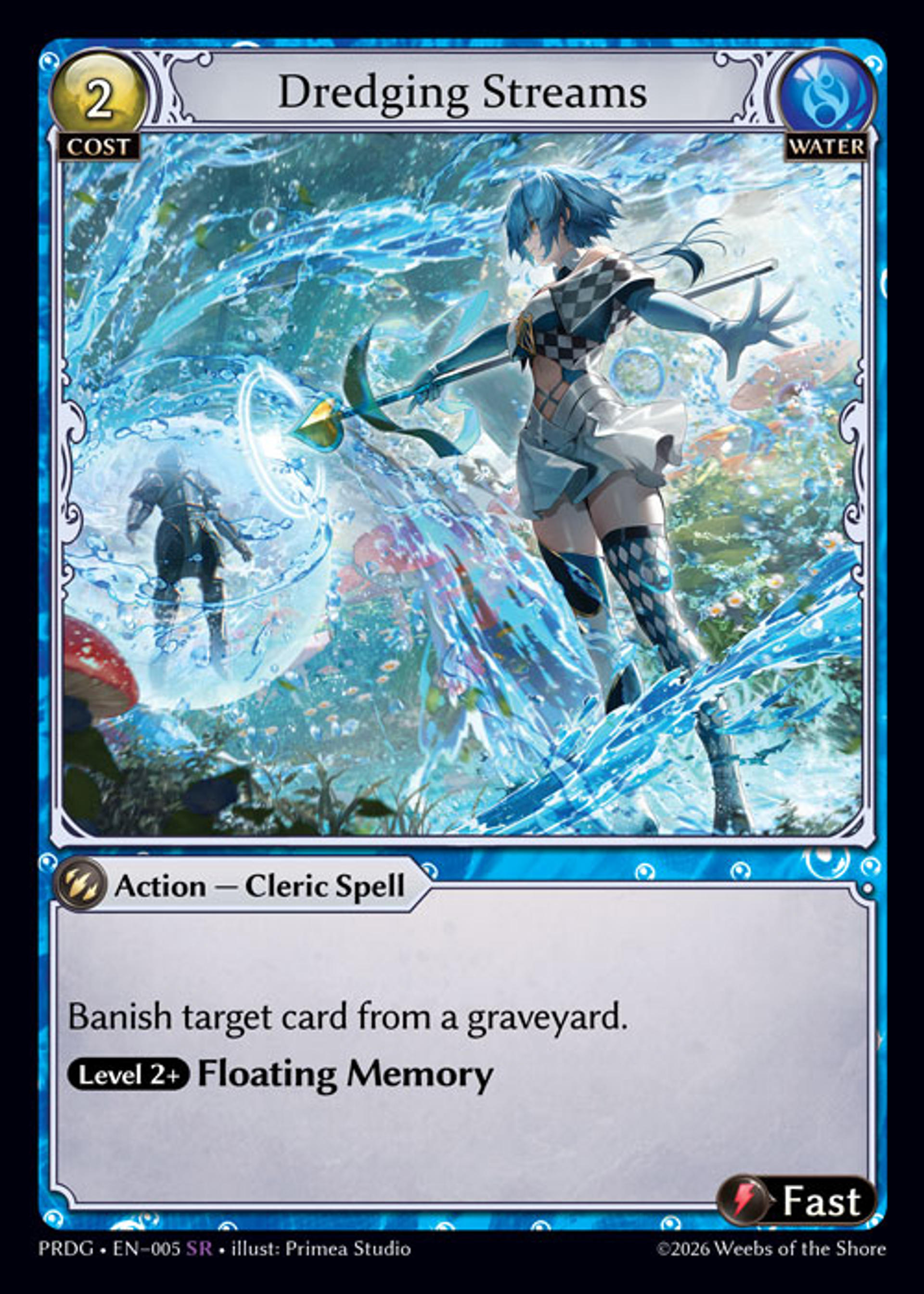 Dredging Streams — .asphodel/paradise Grimoire — Grand Archive TCG