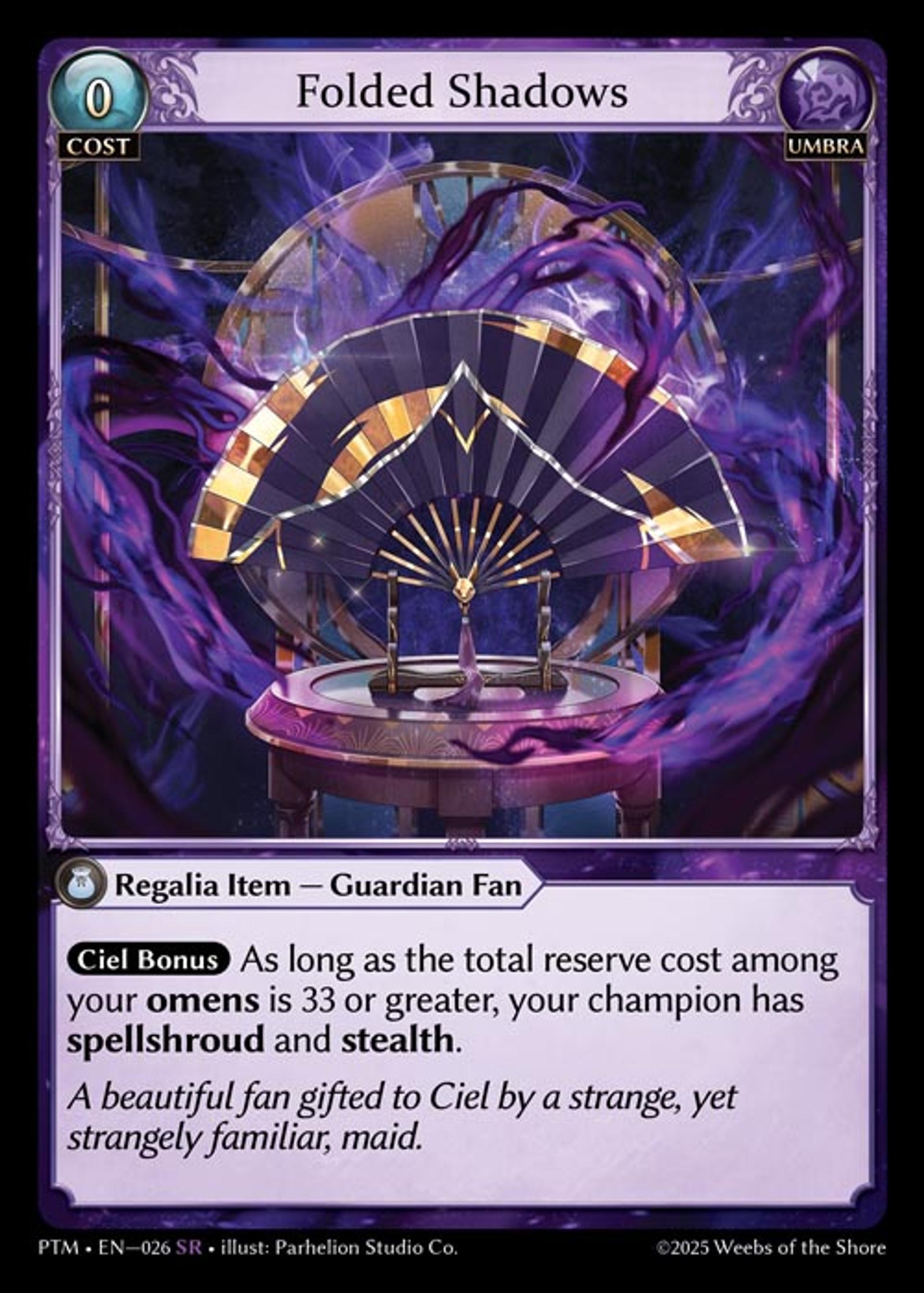 Folded Shadows — Phantom Monarchs — Grand Archive TCG